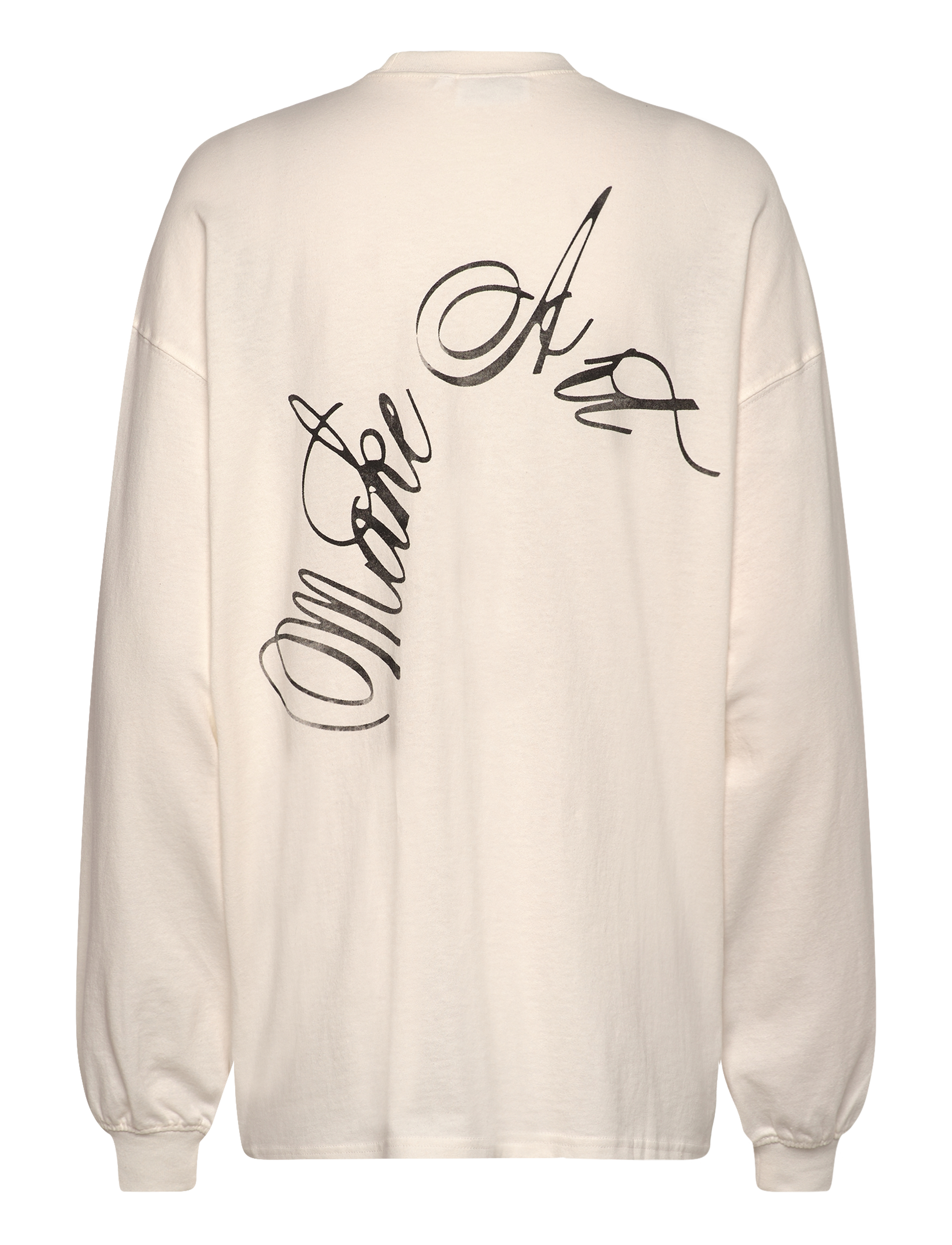Weekday - Printed Long Sleeve - pikkade varrukatega alussärgid - white - 1