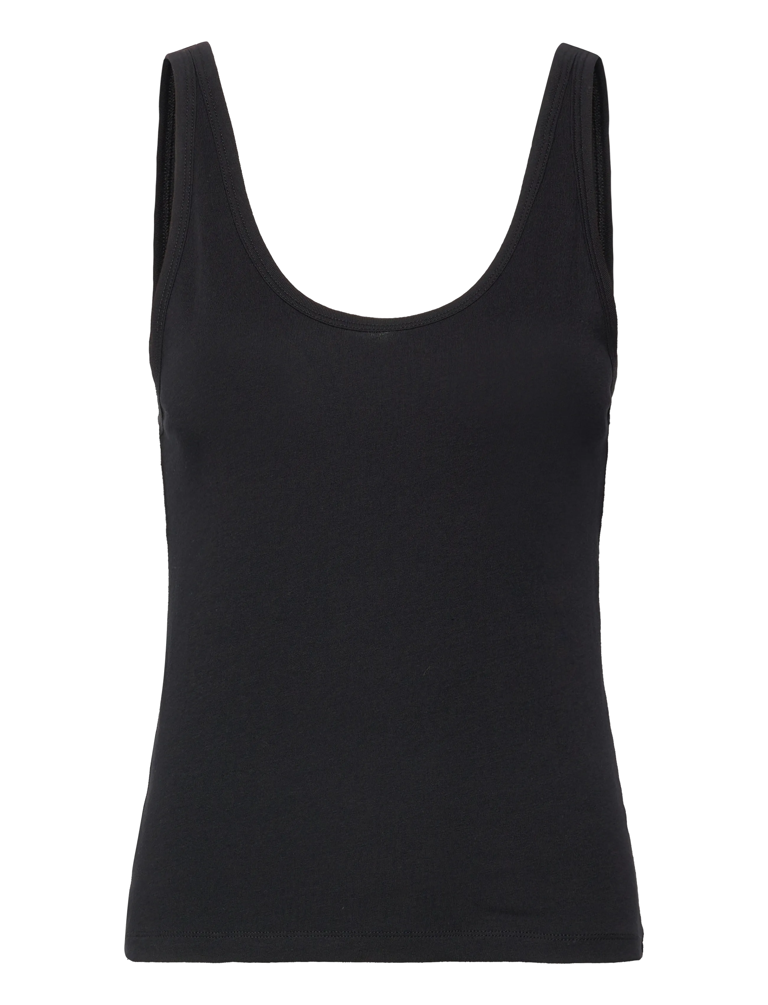 Weekday Tank Top - Tøj - BLACK / black