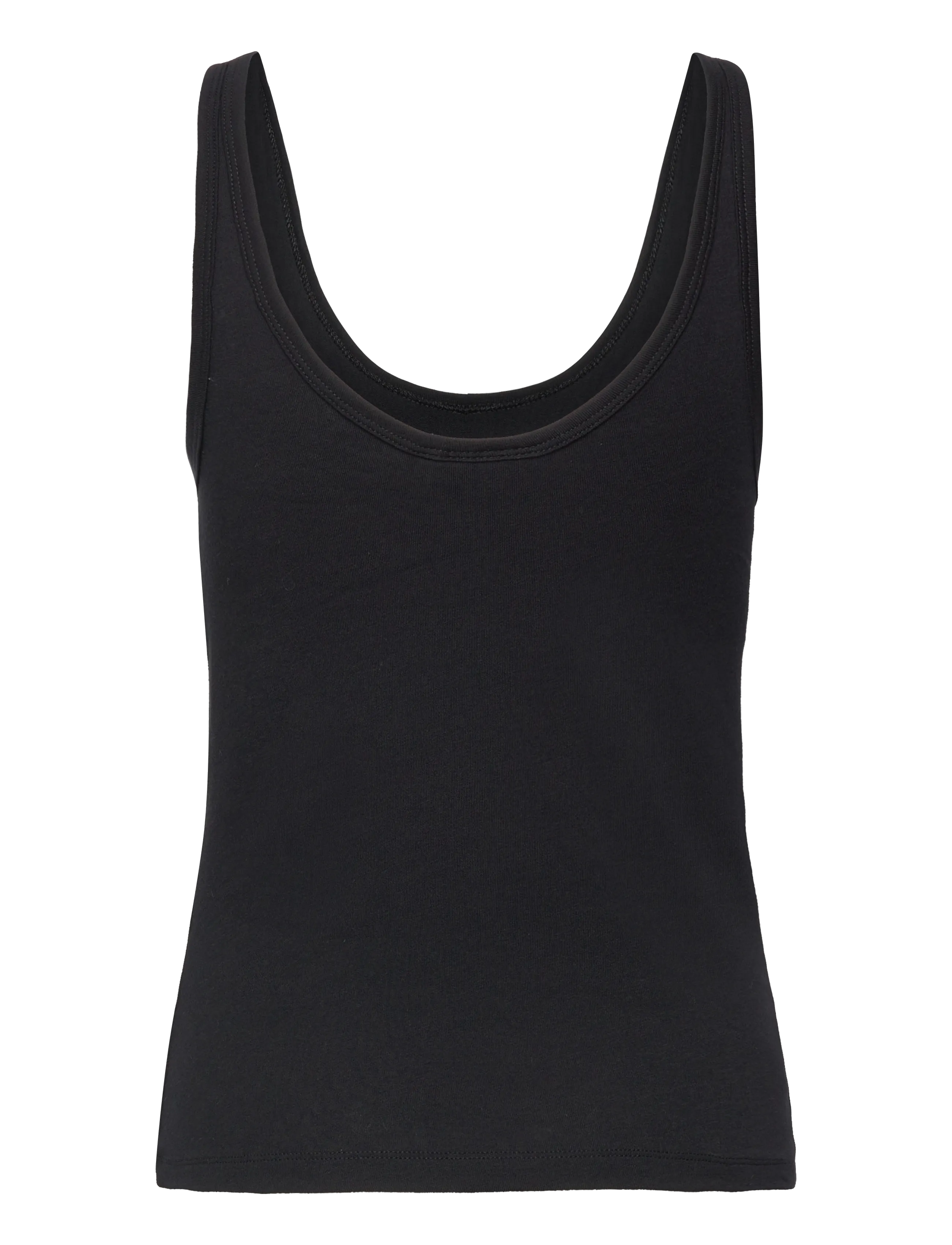 Weekday - Tank Top - tanktops - black - 1