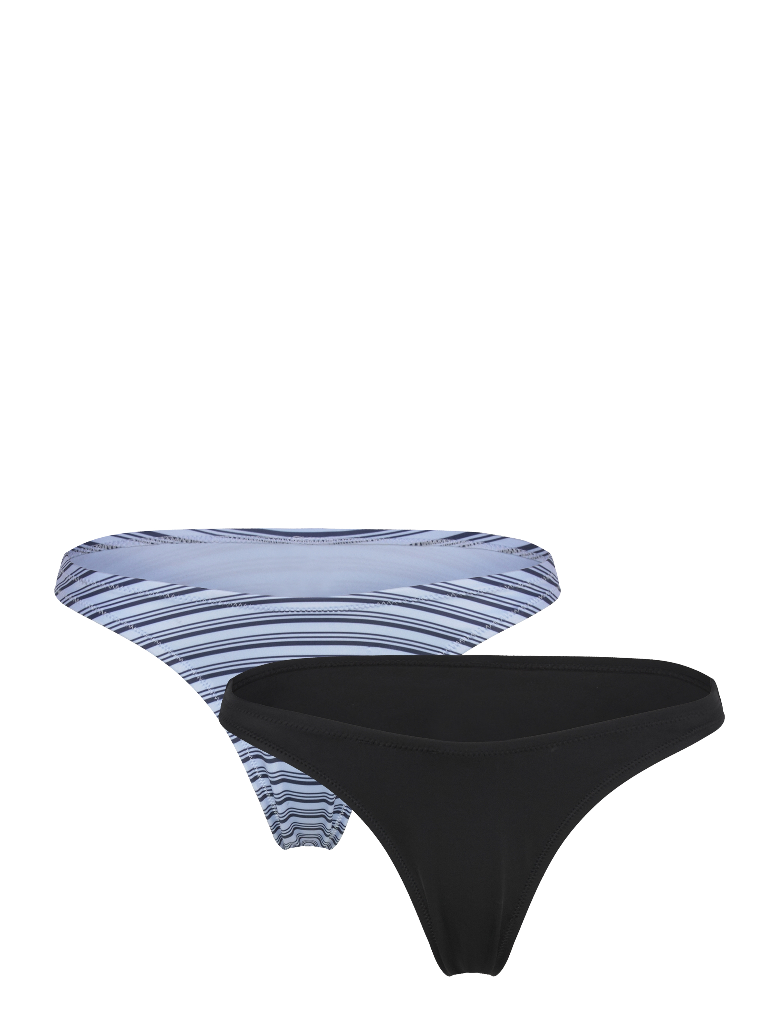 Weekday 2-pack Mini Brazilian Bikini Bottoms - Bademode - BLUE LIGHT / navy