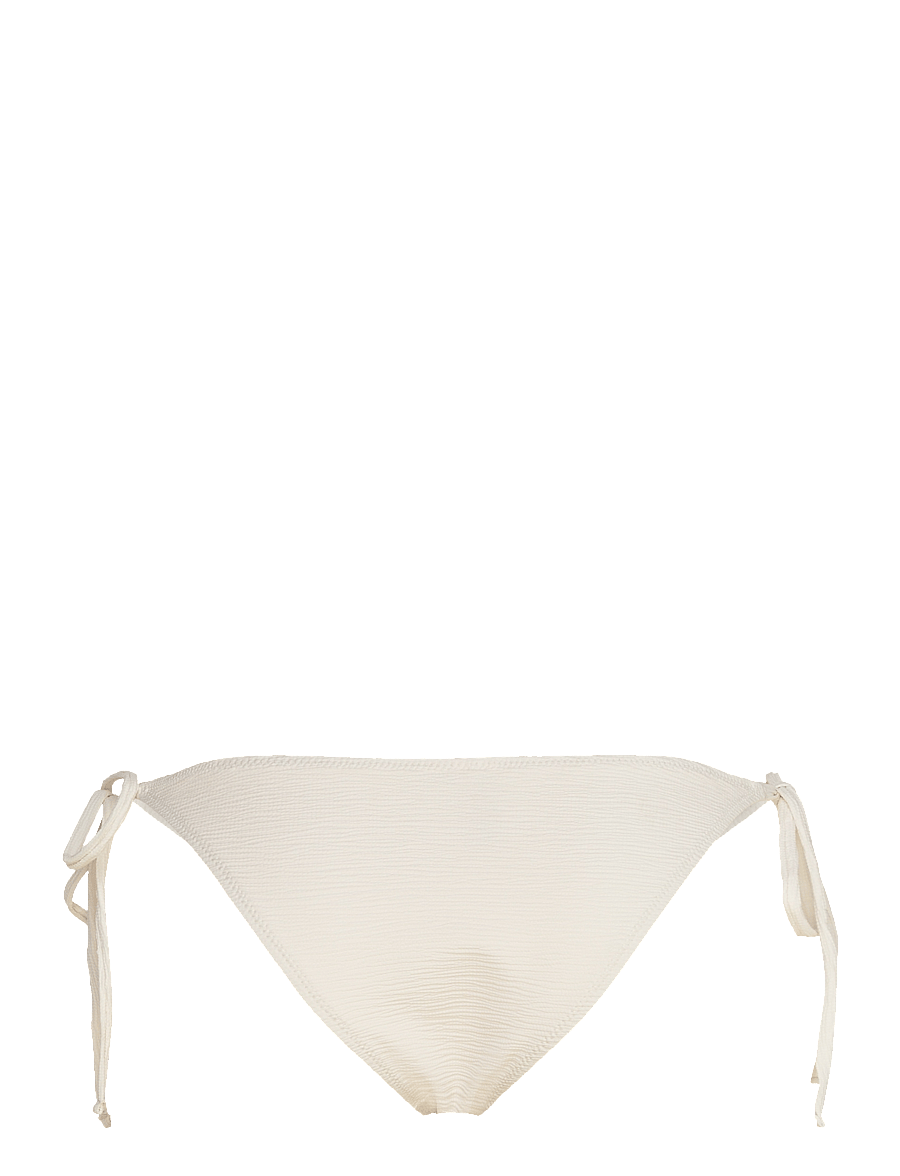 Weekday - Structured Strappy Tie Bikini Bottoms - solmittavat bikinit - white dusty light - 1