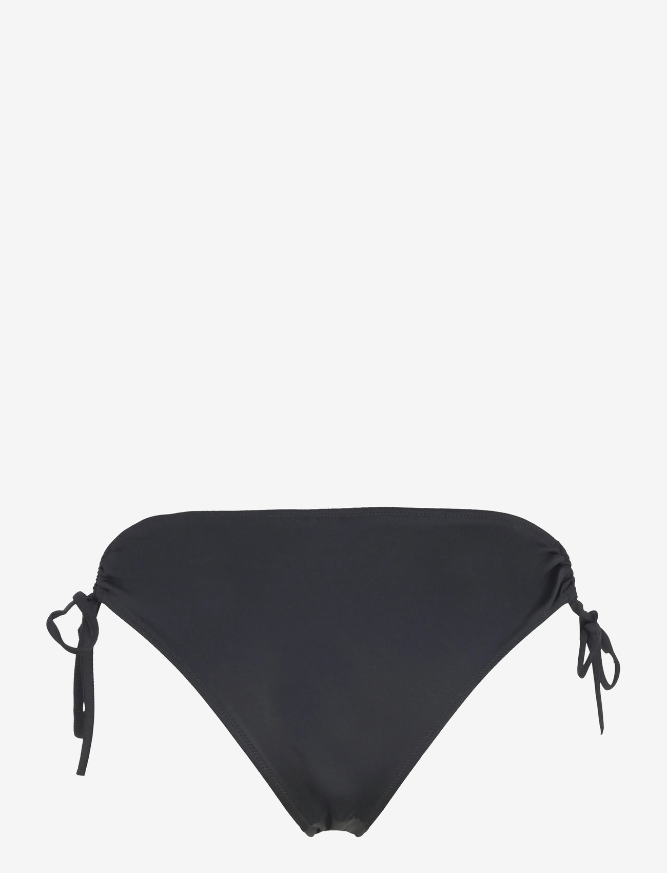 Weekday - Strappy Side Tie Bikini Bottoms - side tie bikinitrosor - black - 1
