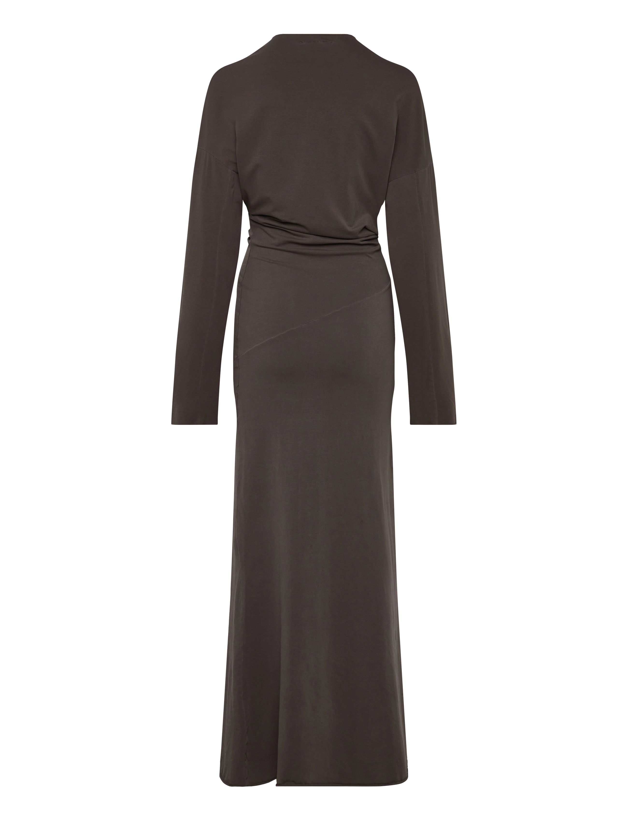 Weekday - Long Slevve Dress - evening dresses - mole dark - 1