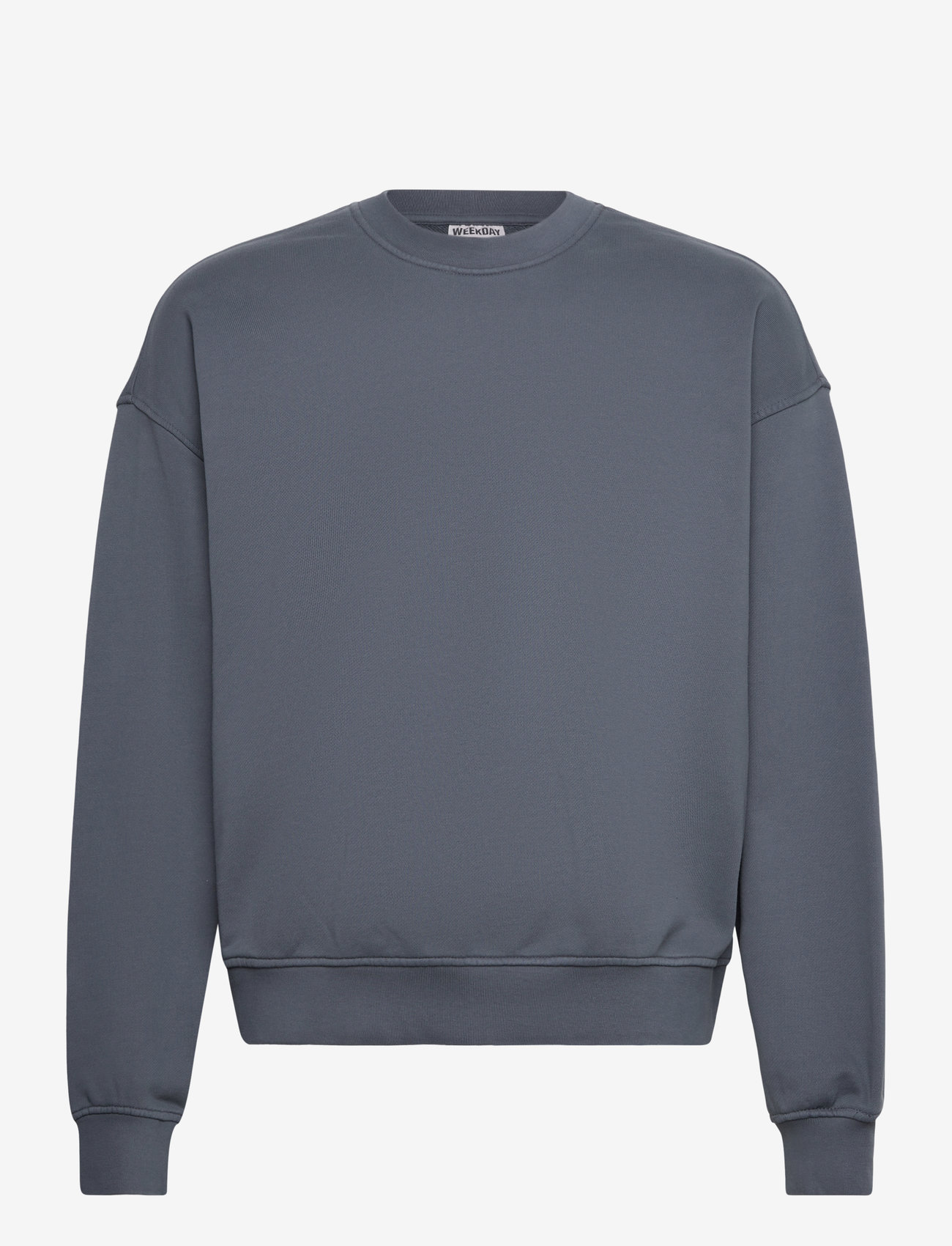 Weekday - Boxy Terry Sweatshirt - shop by occasion - navy with pigment dye - 0