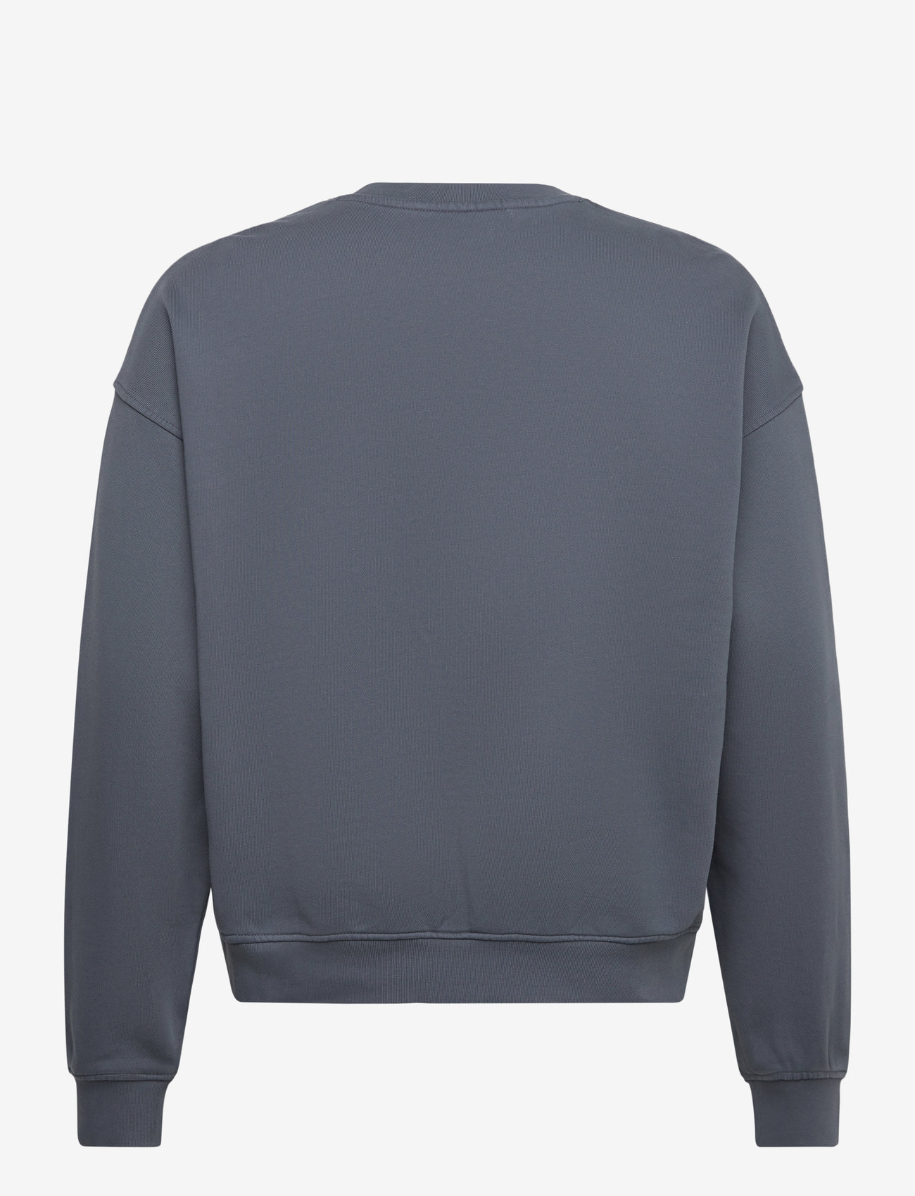 Weekday - Boxy Terry Sweatshirt - shop by occasion - navy with pigment dye - 1