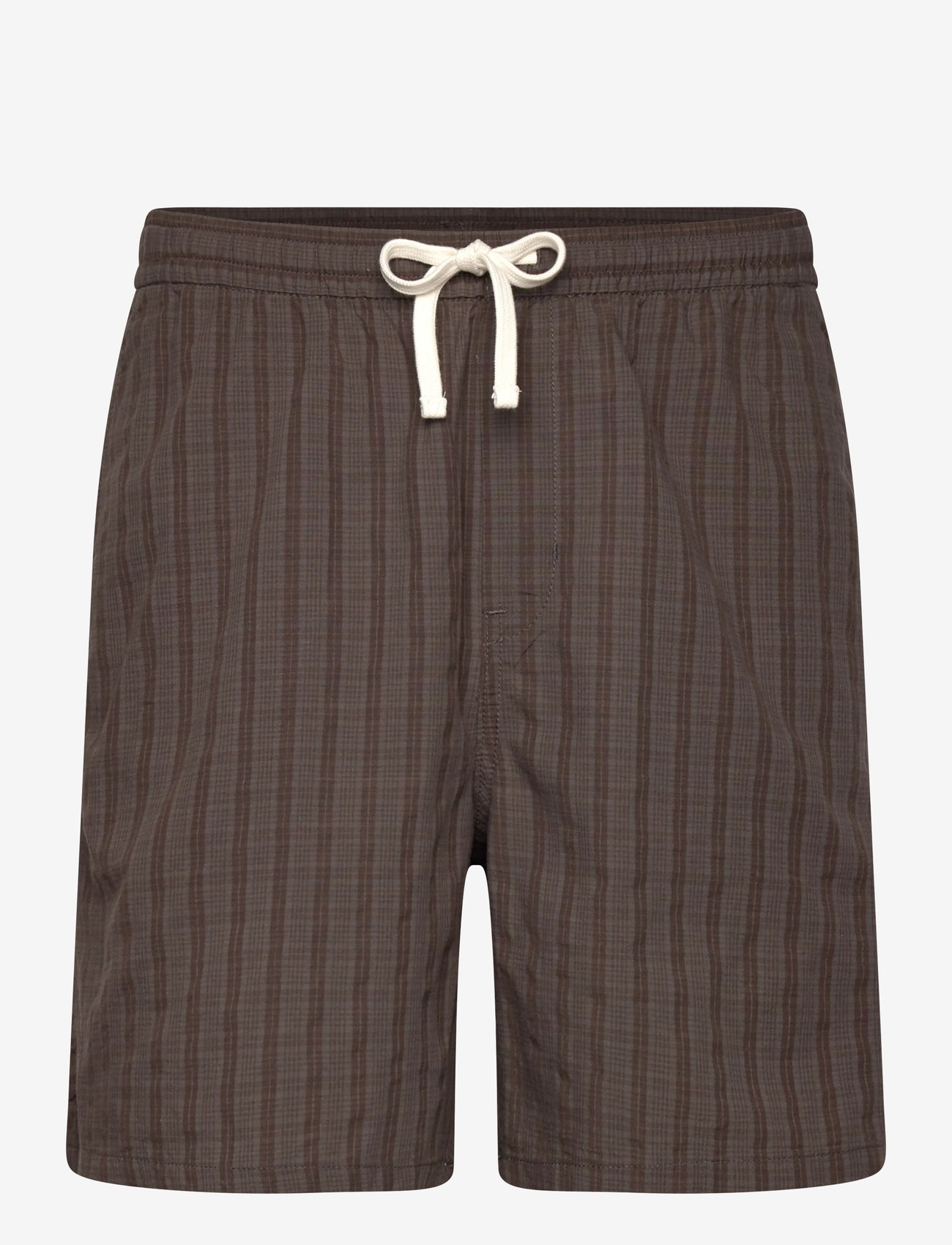 Weekday - Relaxed Shorts - krótkie spodenki - brown check - 0
