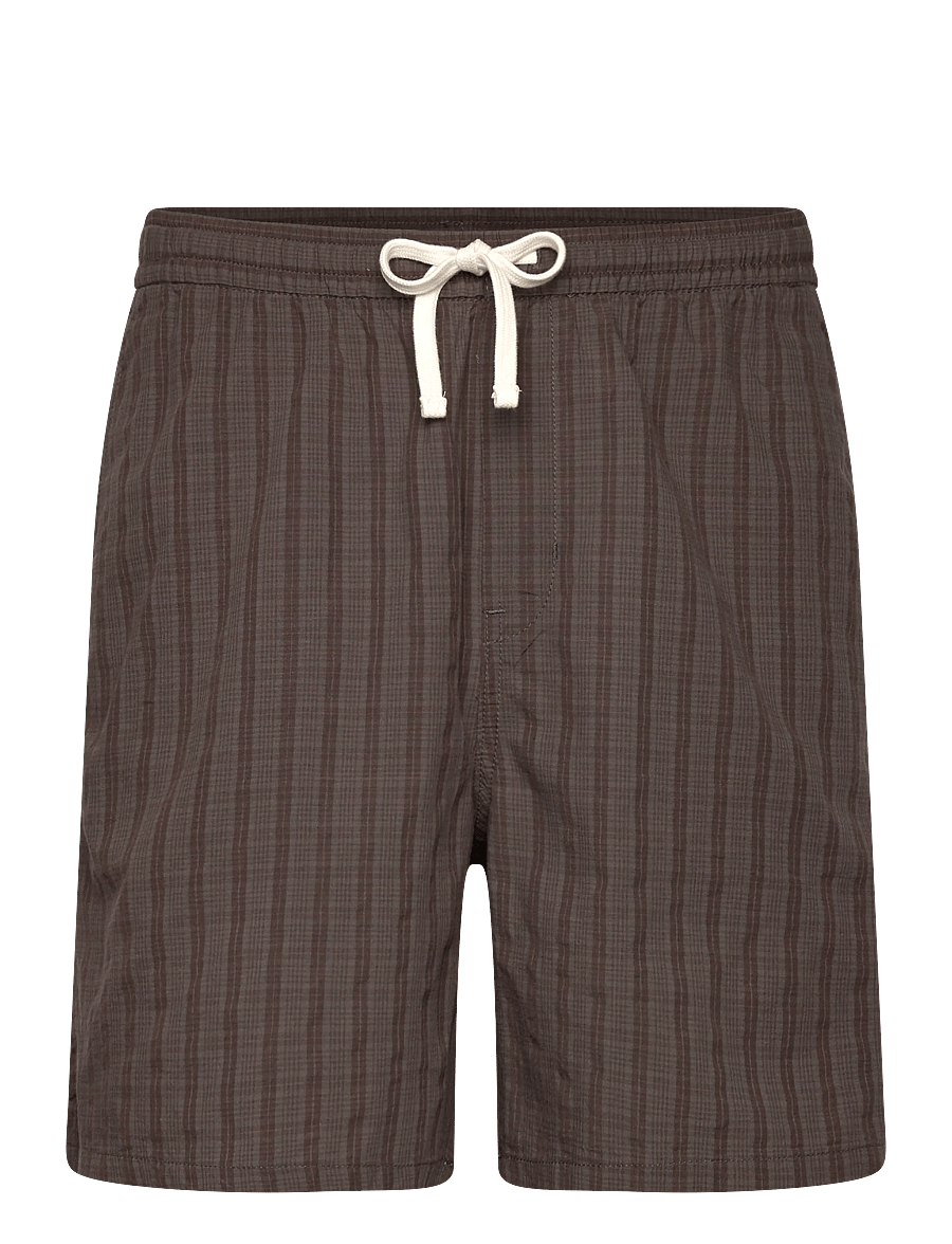 Weekday - Relaxed Shorts - casual shorts - brown check - 0