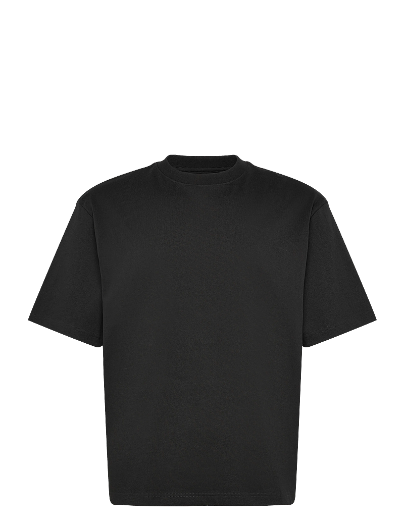 Weekday - Relaxed T-shirt - kurzärmelig - black - 0