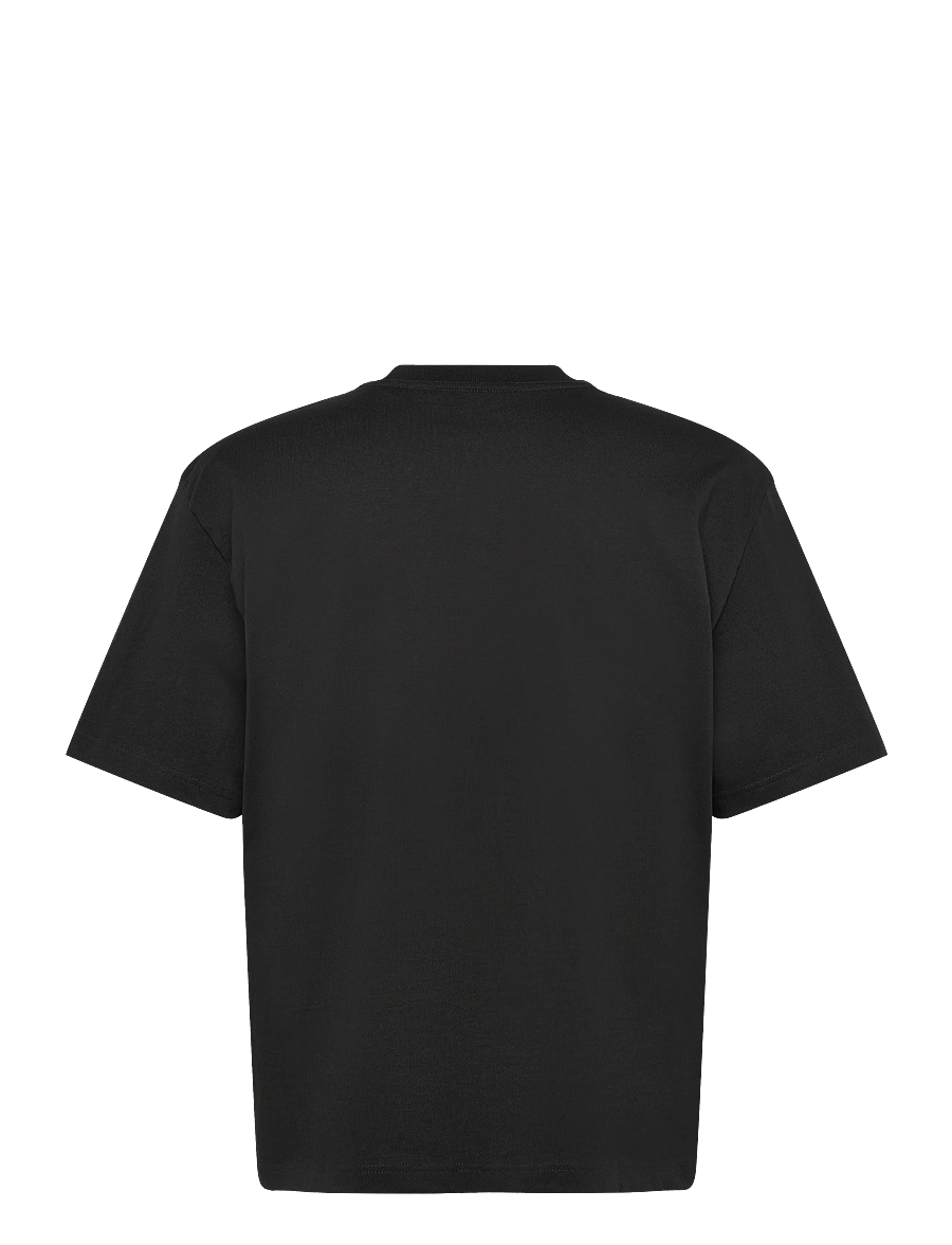Weekday - T-shirt Relaxed - kurzärmelige t-shirts - black - 1