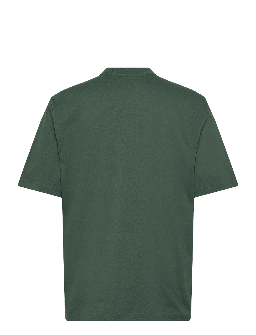 Weekday - T-shirt Relaxed - kortärmade t-shirts - dark green - 1