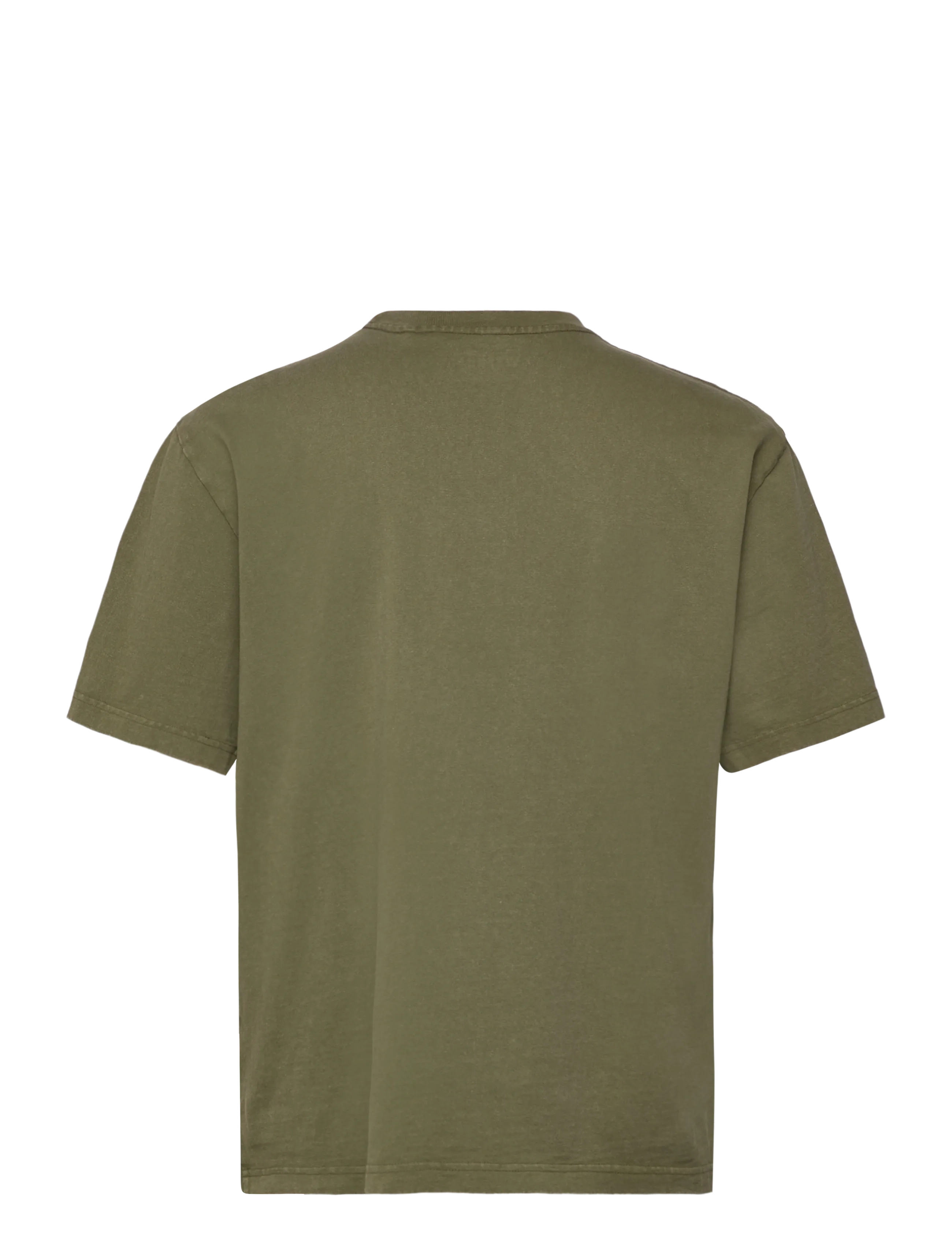 Weekday - RELAXED FIT T-SHIRT - kortärmade t-shirts - khaki green - 1