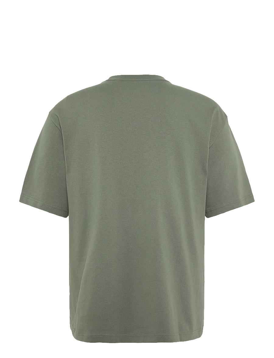 Weekday - T-shirt Relaxed - lühikeste varrukatega t-särgid - khaki green - 1