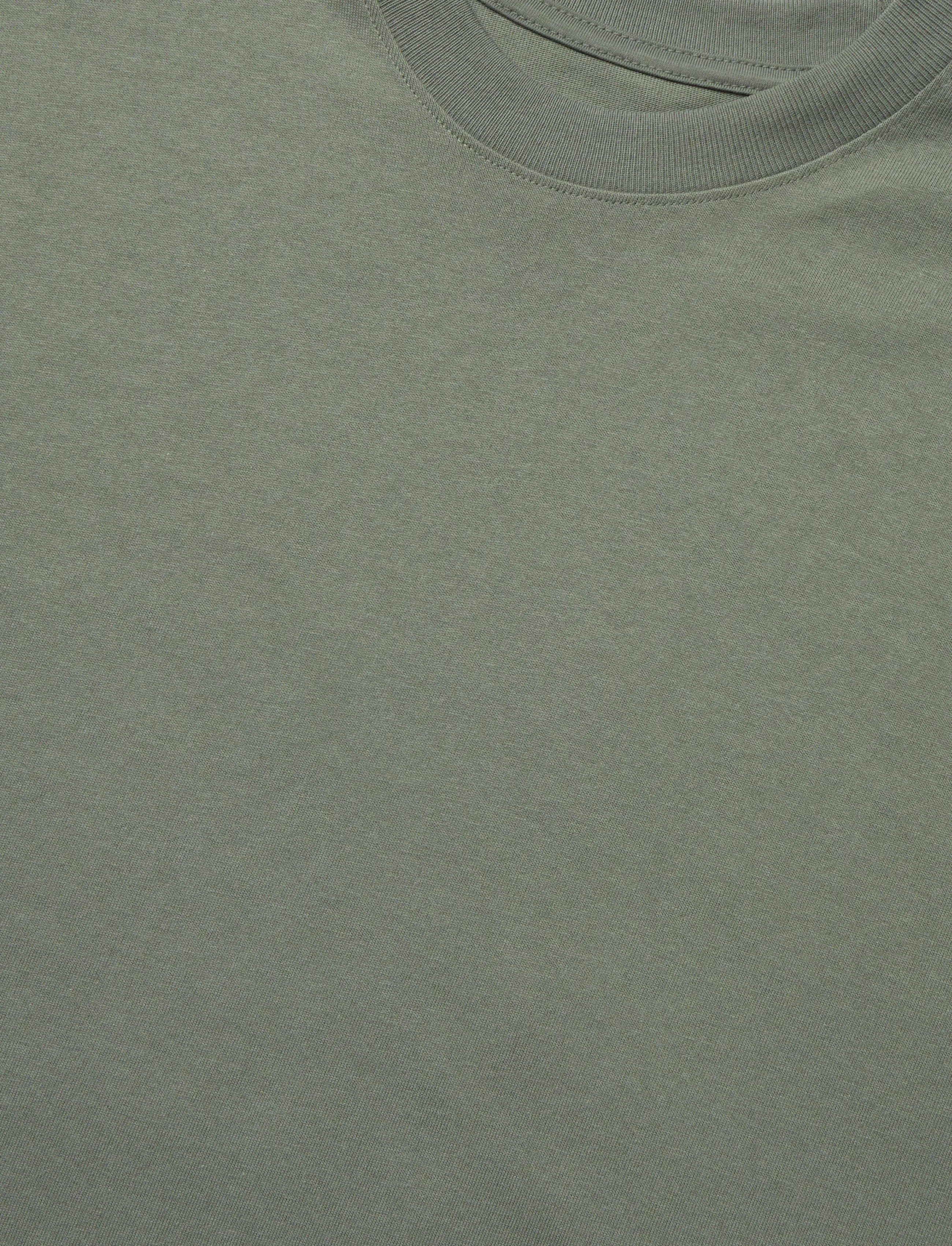 Weekday - Relaxed T-shirt - short-sleeved t-shirts - khaki green - 2
