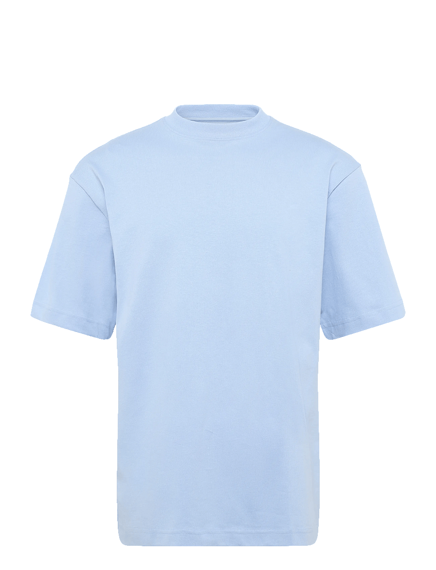 Weekday - T-shirt Relaxed - kurzärmelige t-shirts - washed light blue - 0