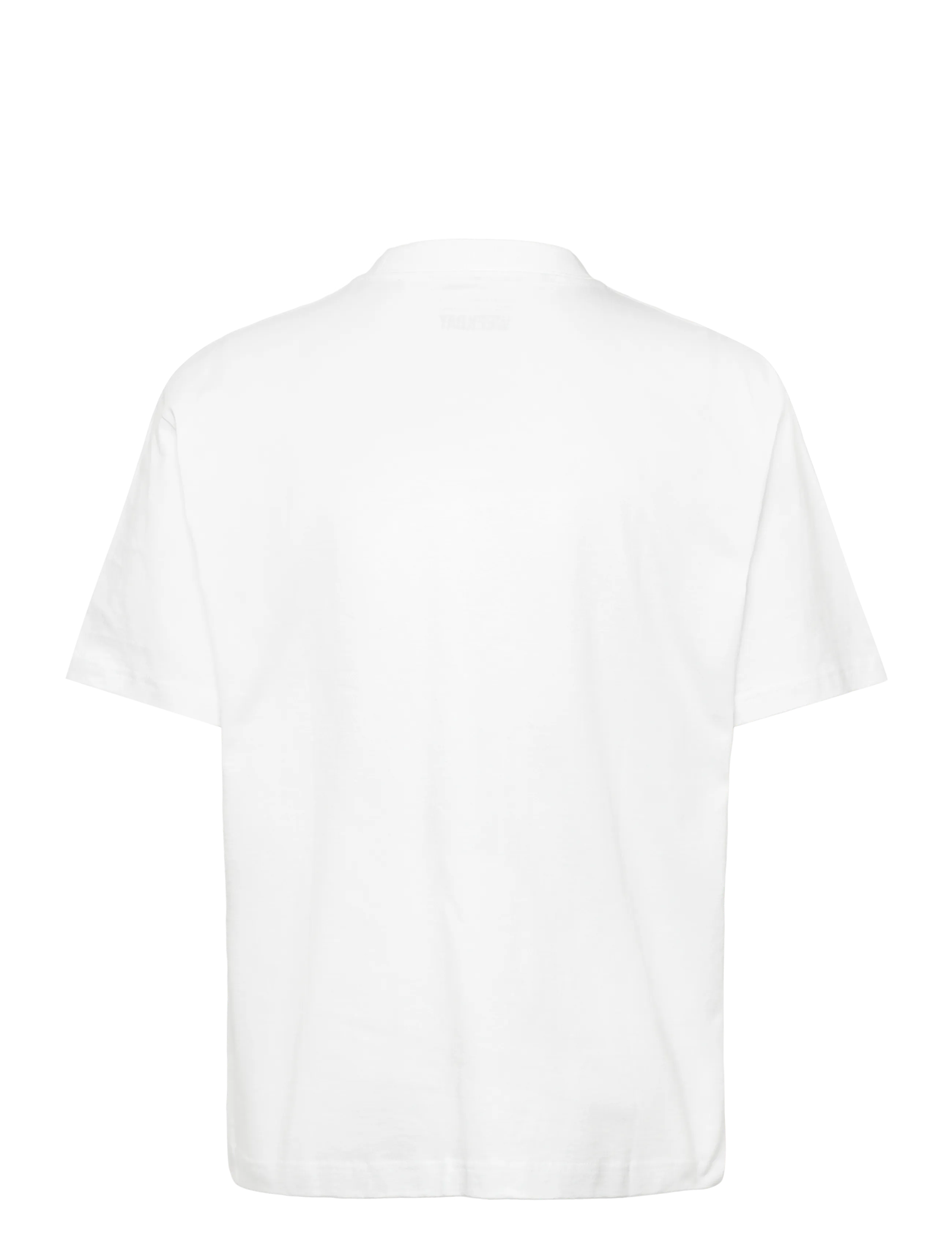 Weekday - RELAXED FIT T-SHIRT - kortærmede t-shirts - white - 1