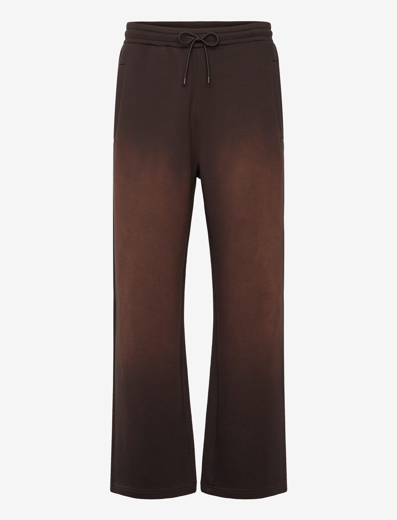 Weekday - Washed Scuba Sweatpants - nach anlass kaufen - washed brown - 0