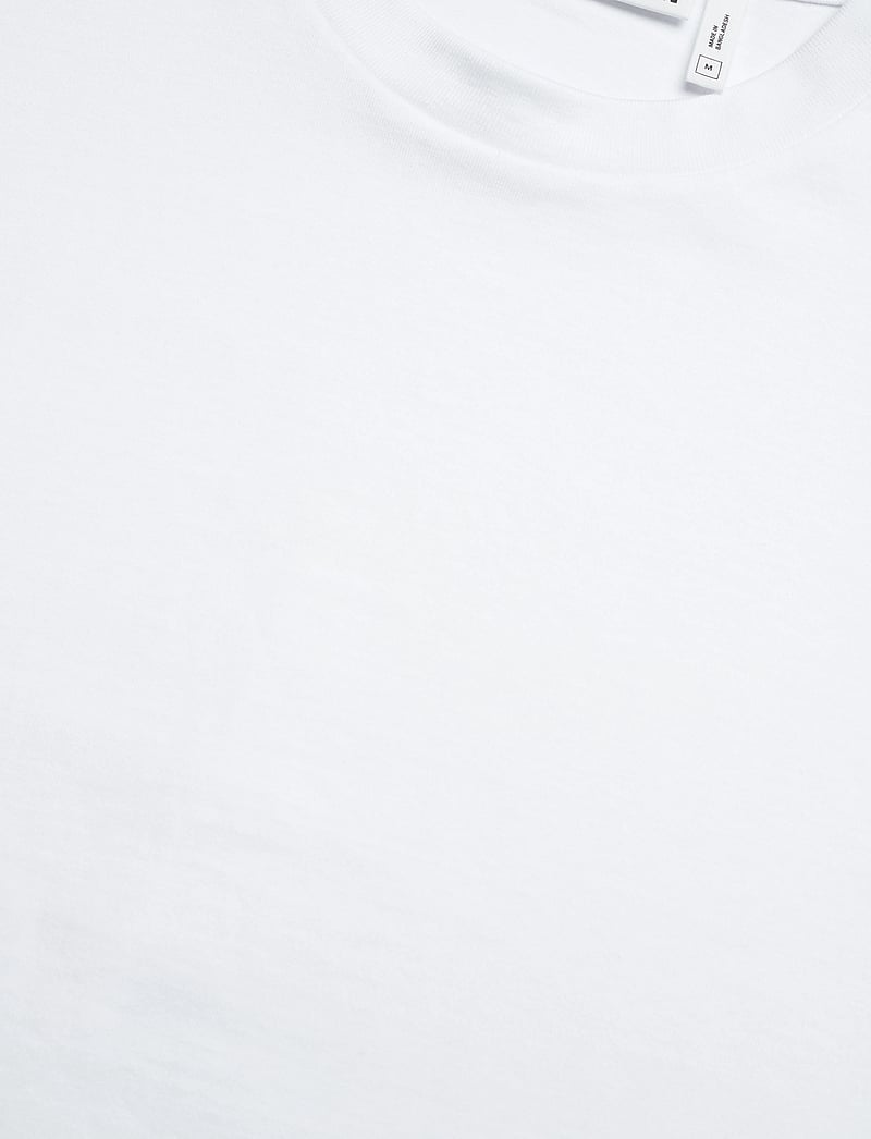 Weekday - Loose Fit Square Cotton Tank Top - tank tops - white - 2