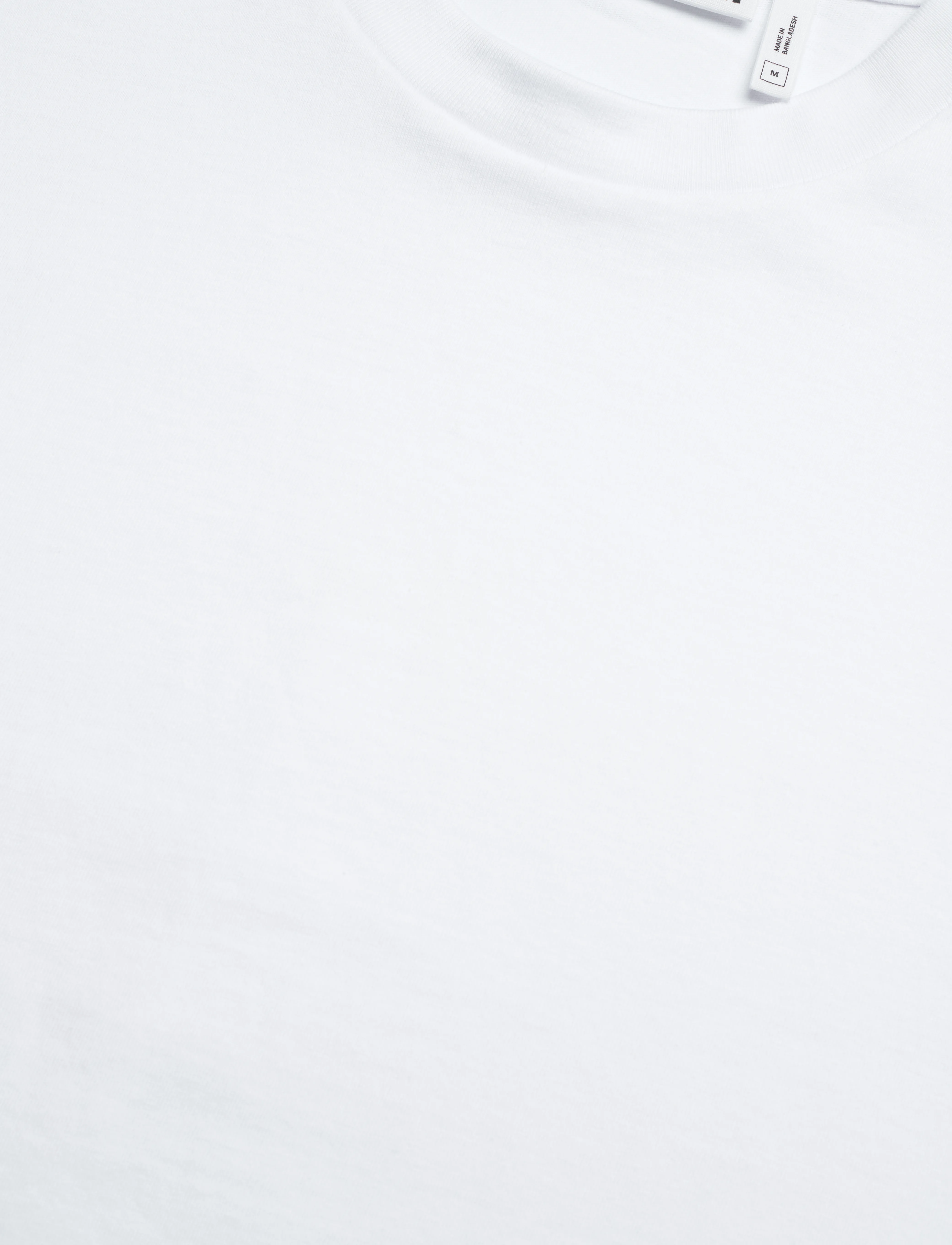 Weekday - Loose Fit Square Cotton Tank Top - tank tops - white - 2