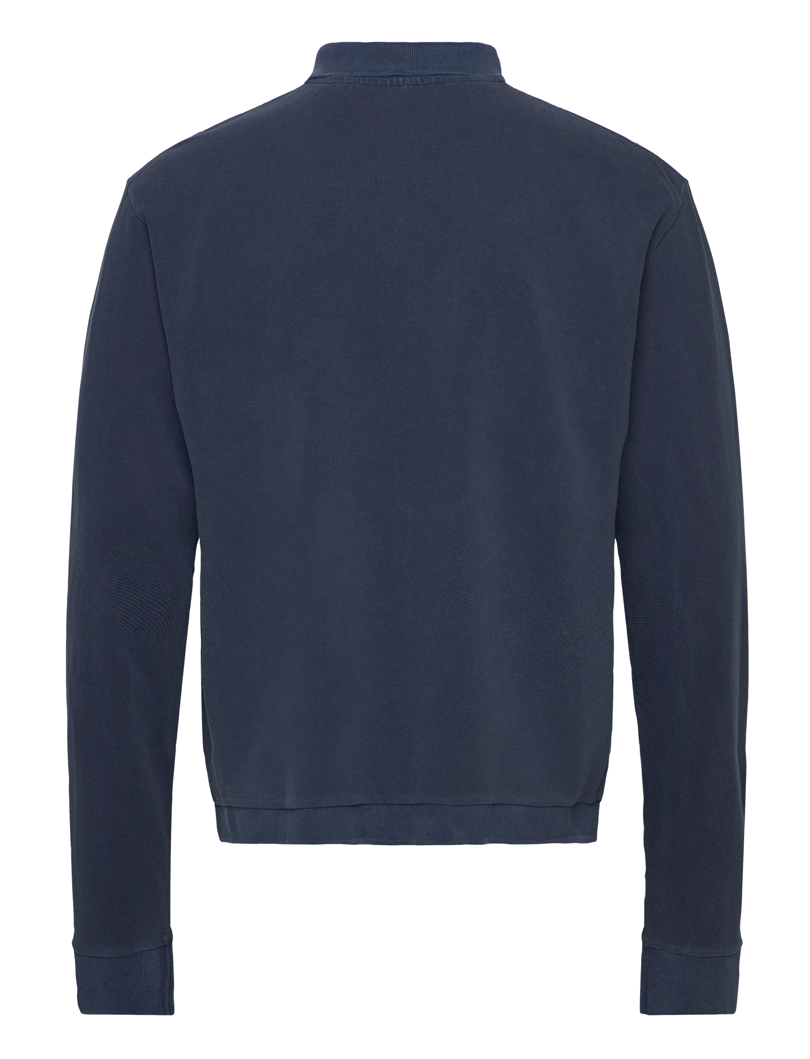 Weekday - Tennis Long Sleeve Pique - casual hemden - dark navy - 1