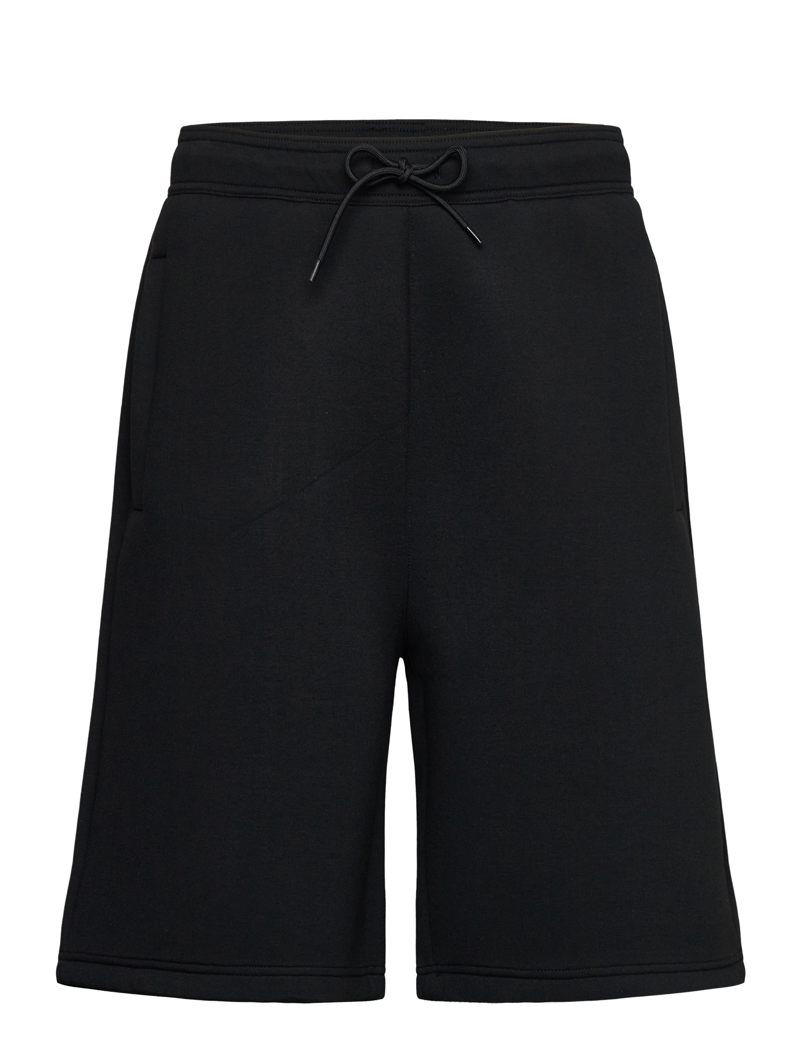 Weekday Loose Fit Scuba Shorts, L, Black, Sport Shorts > Sport Sweat Shorts, Herre