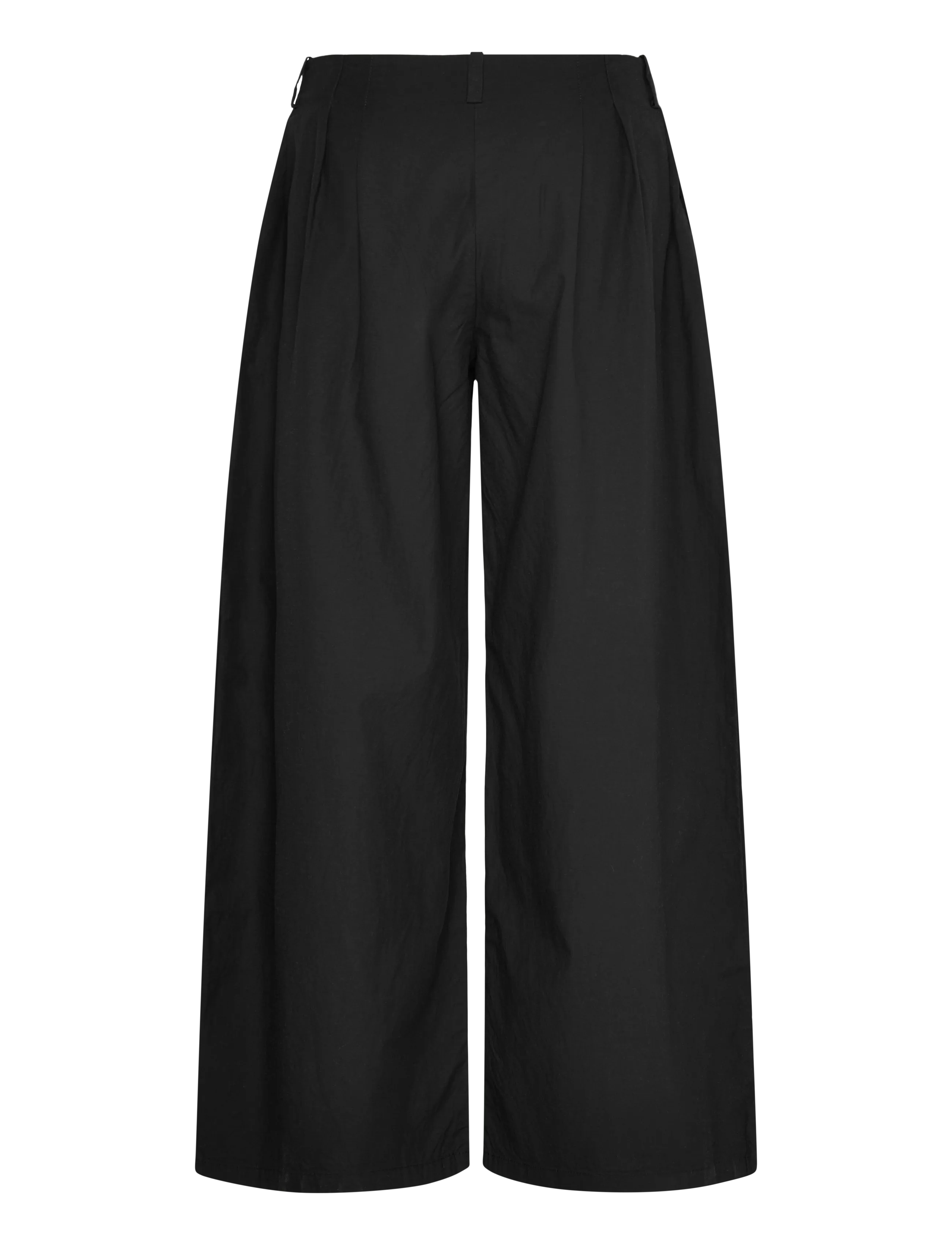 Weekday - Aya Pleated Trousers - hosen mit weitem bein - black - 2