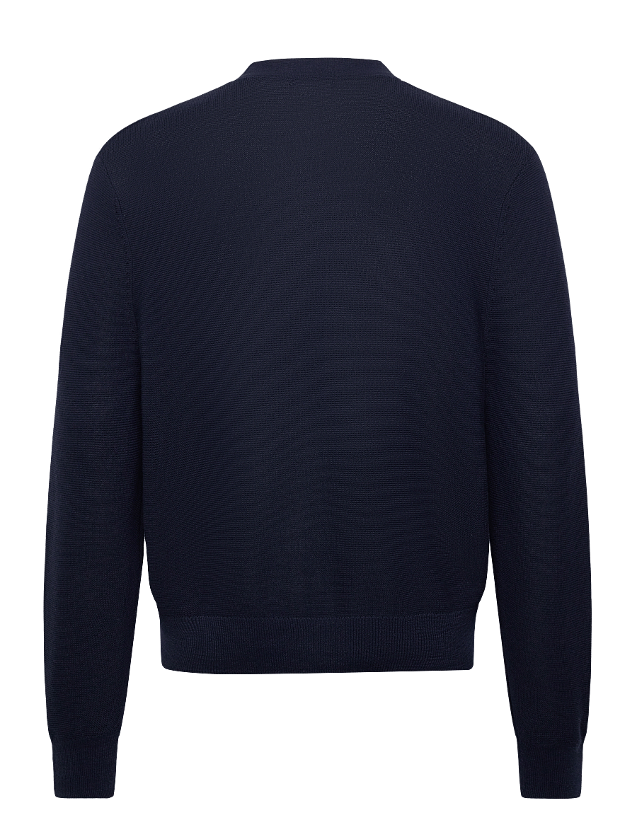 Weekday - Regular Fit Button-Up Cardigan - cardigans - navy - 1