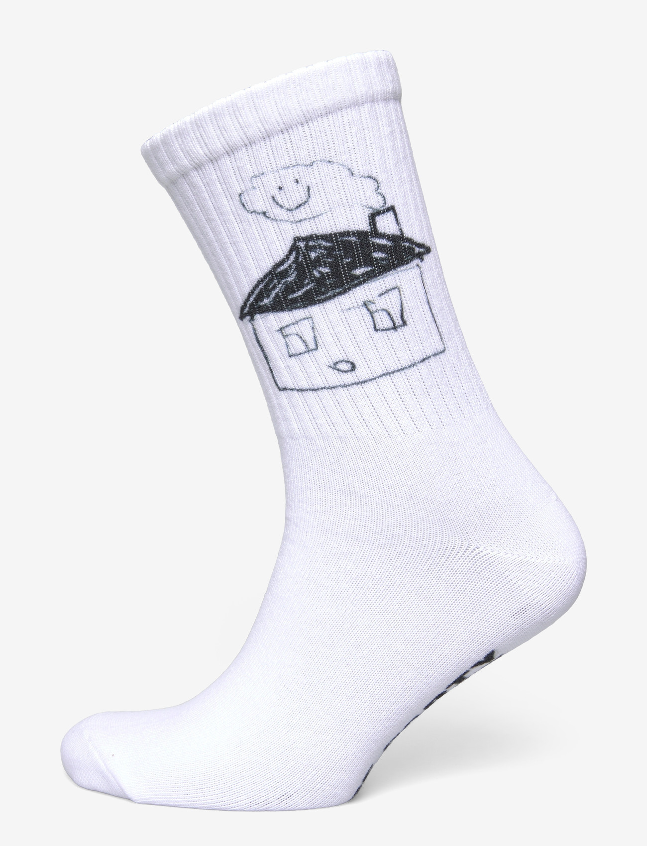Weekday - Graphic Sport Sock - crew-socken - white house party - 0