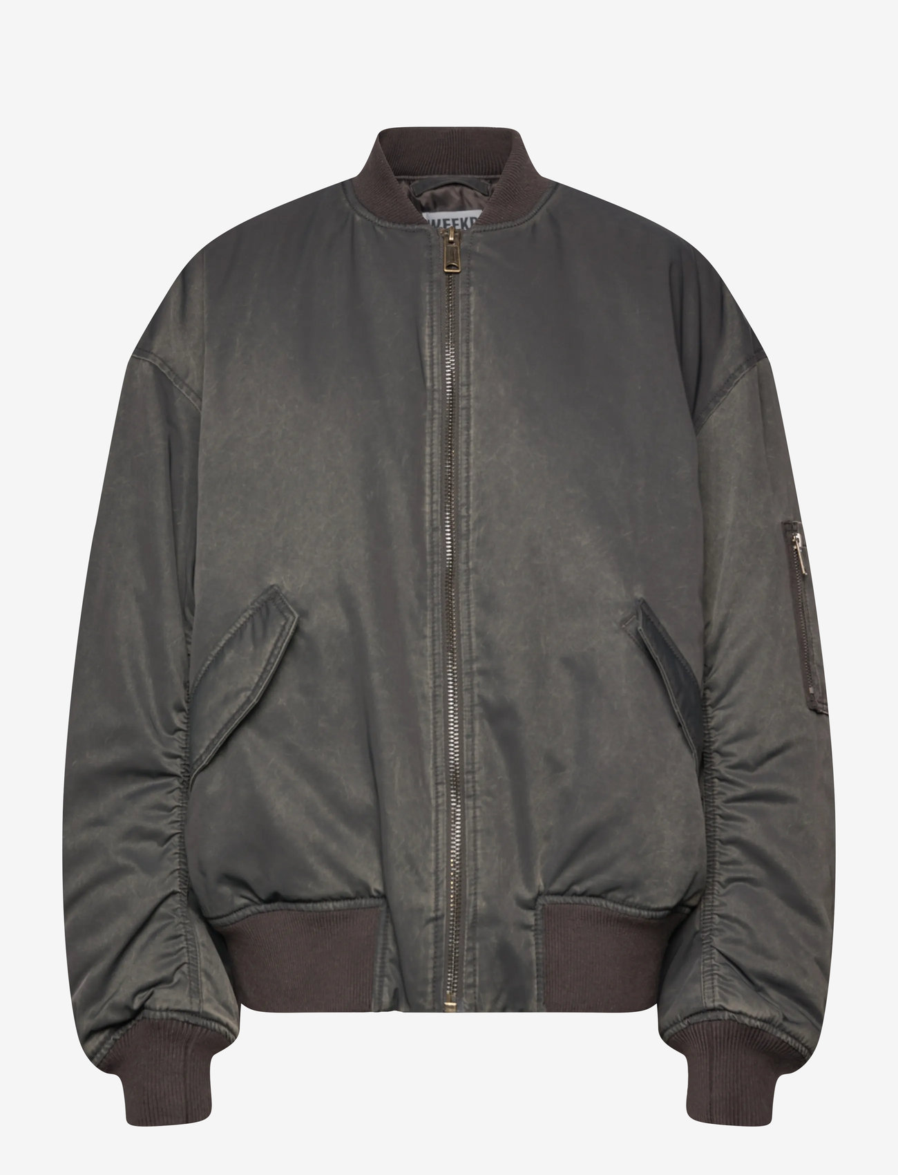 Weekday Oversized Twill Bomber Jacket Buy Bomber
