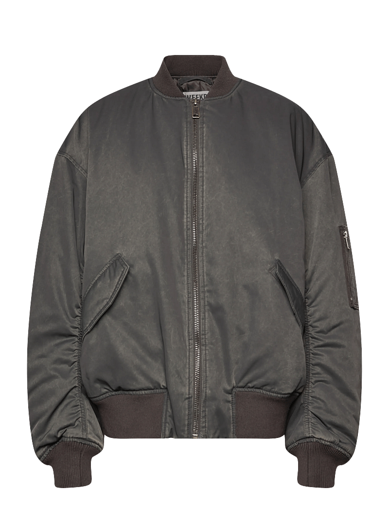 Weekday Oversized Twill Bomber Jacket Buy Bomber