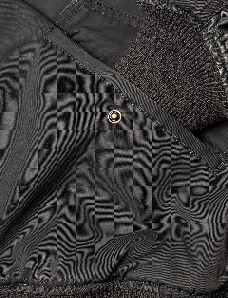 Weekday - Oversized Twill Bomber Jacket - bomber jackets - dark grey washed - 3