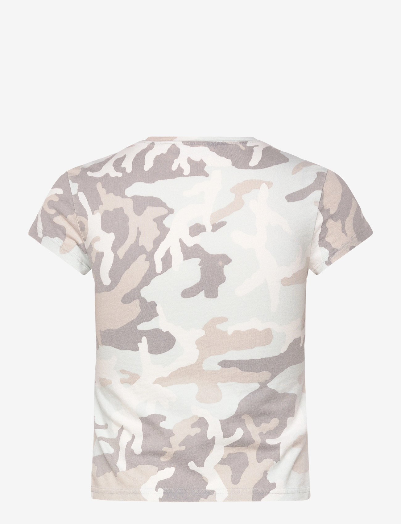 Weekday - Boxy Printed Short-Sleeved T-shirt - t-shirts - camo aop - 1
