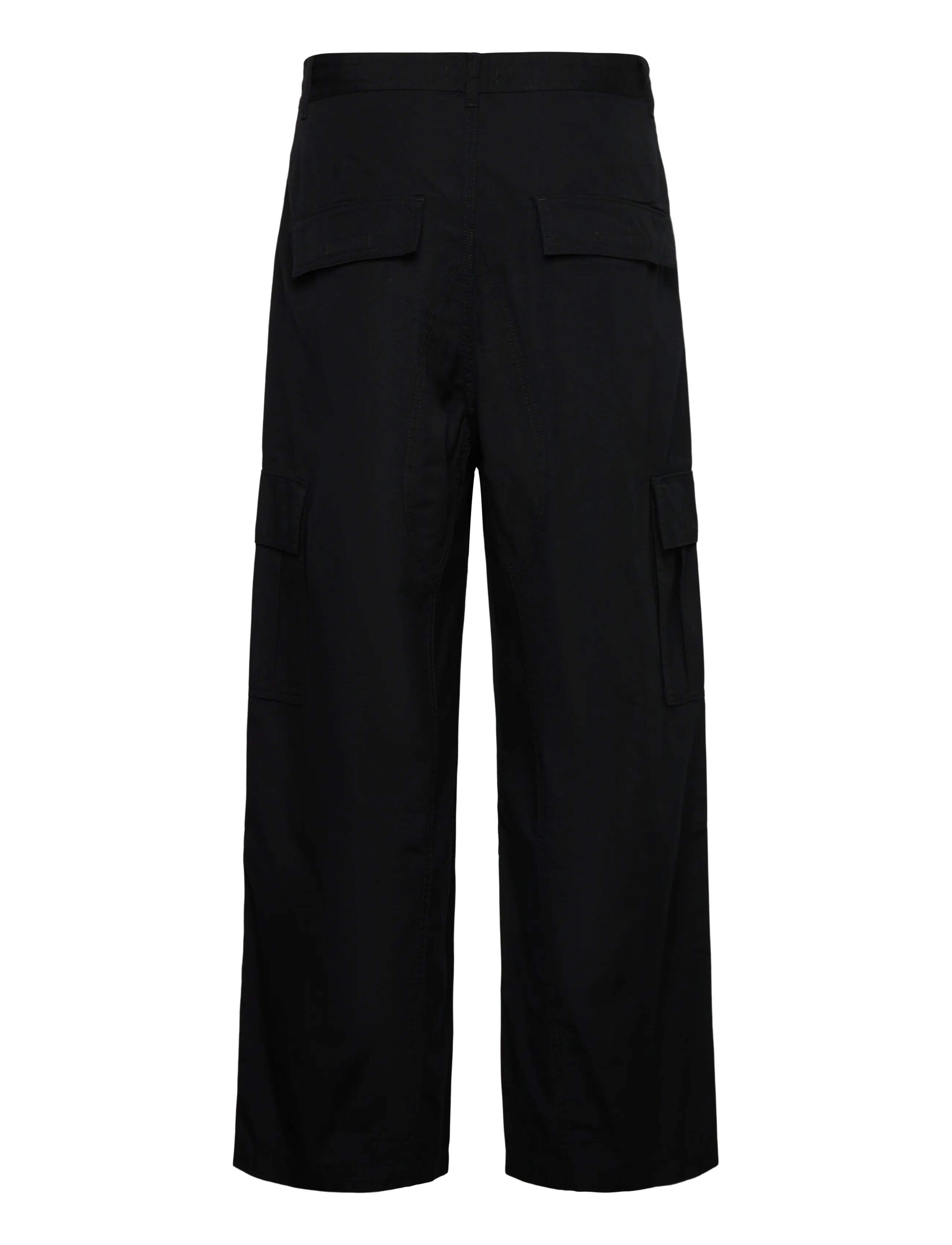 Weekday - Loose Cargo Trousers - cargo pants - black dark - 1