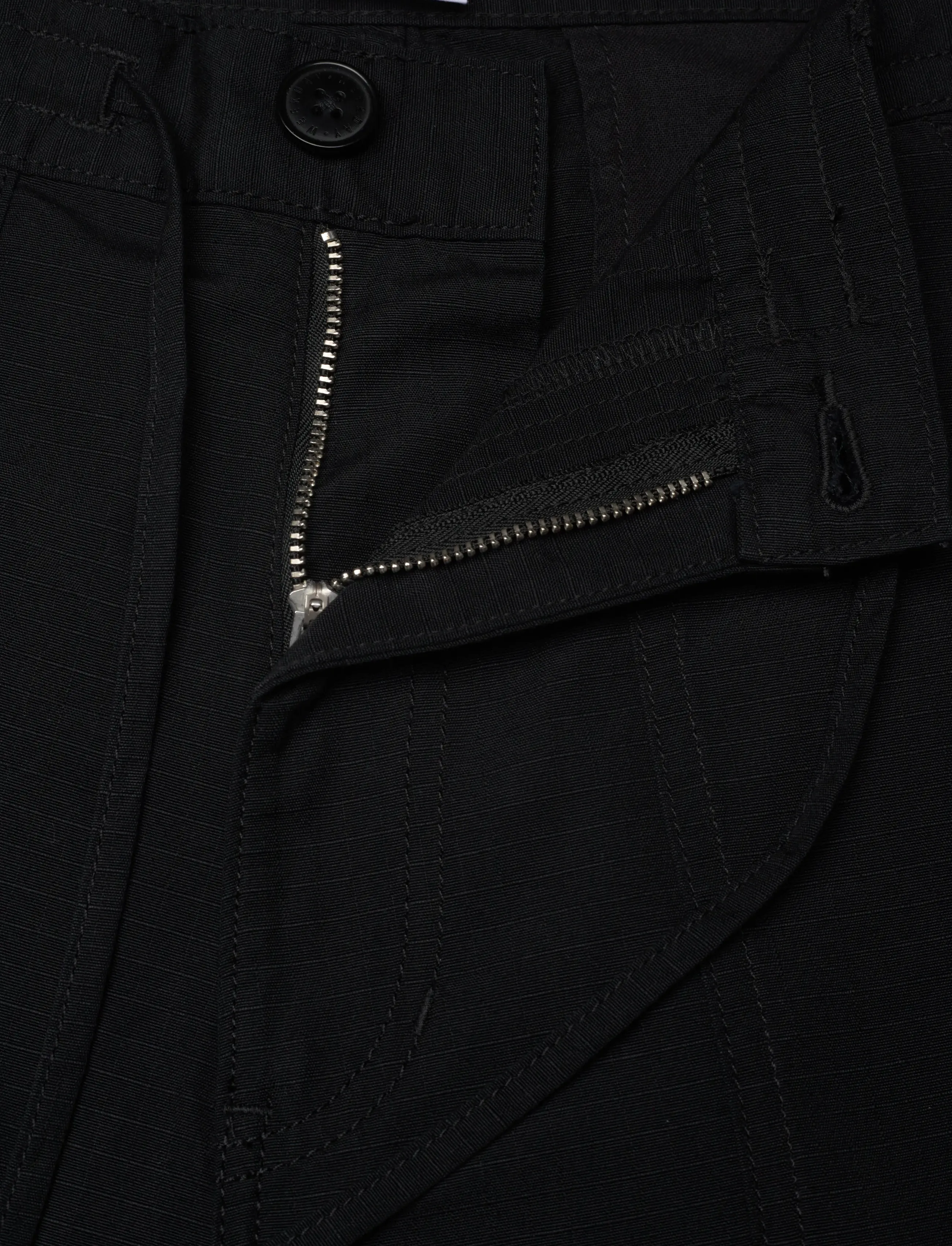 Weekday - Loose Cargo Trousers - cargo pants - black dark - 2