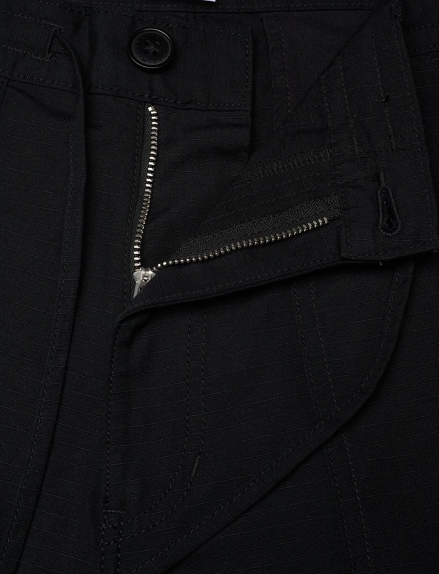 Weekday - Loose Cargo Trousers - cargobyxor - black dark - 2