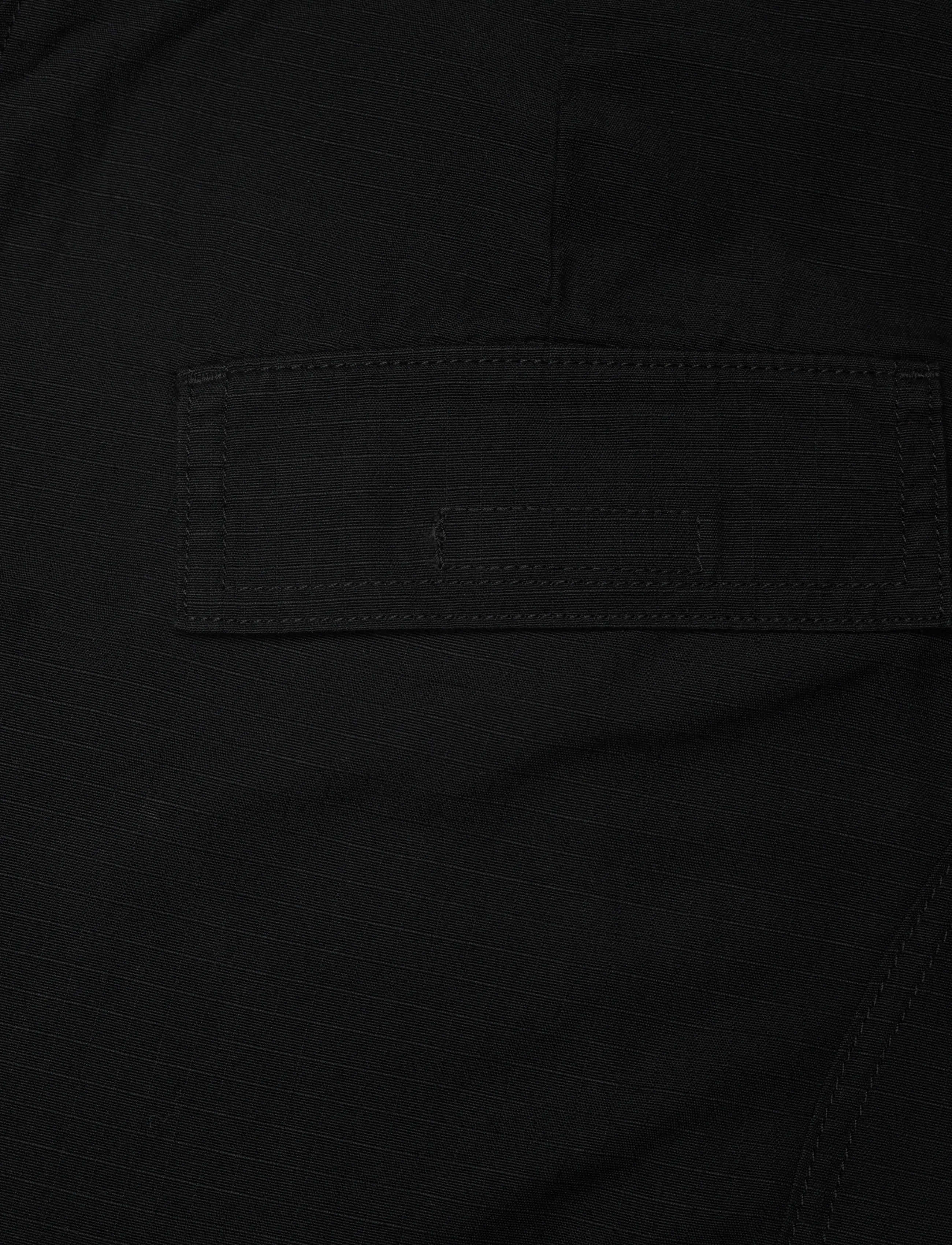 Weekday - Loose Cargo Trousers - cargo pants - black dark - 4