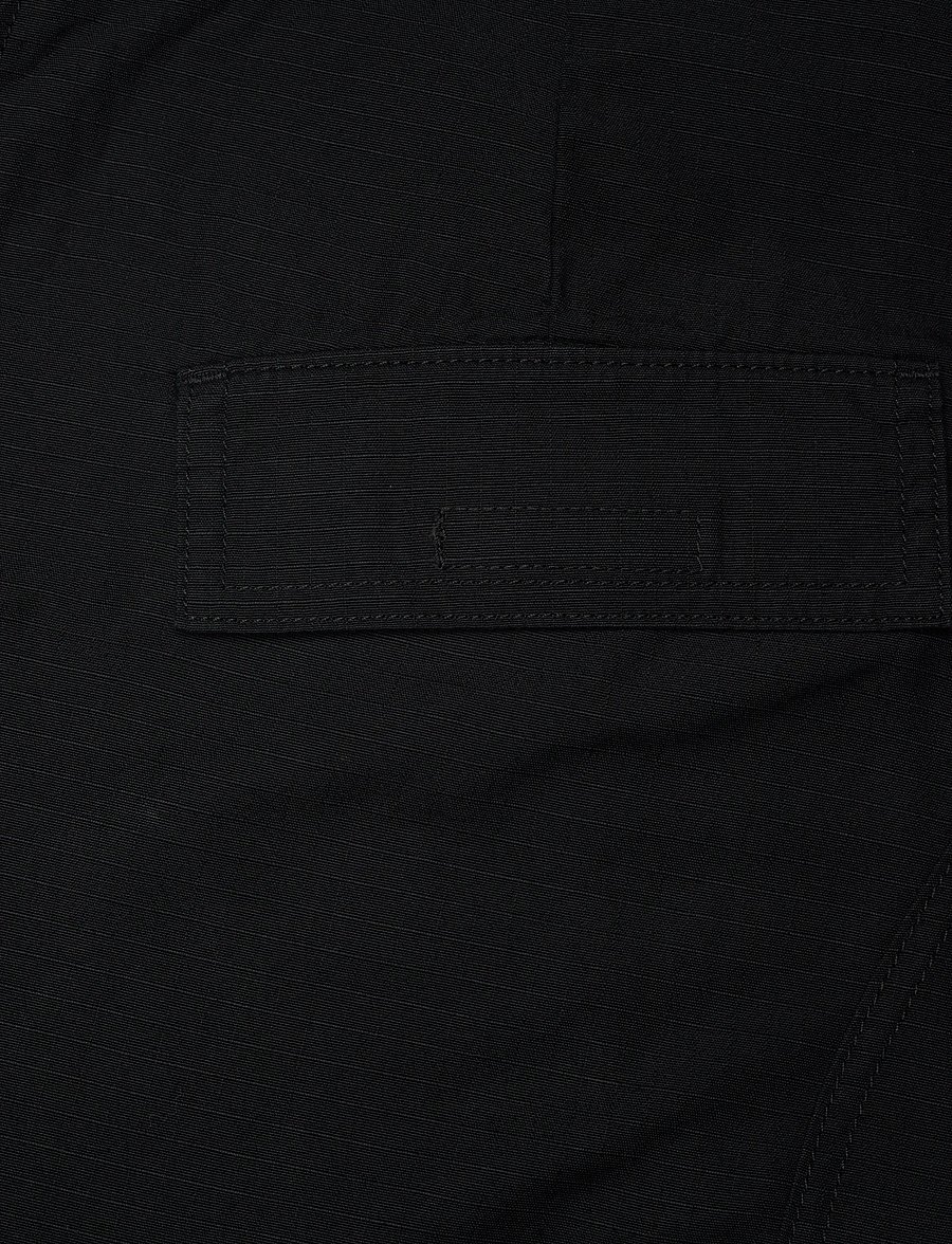 Weekday - Loose Cargo Trousers - cargobyxor - black dark - 4
