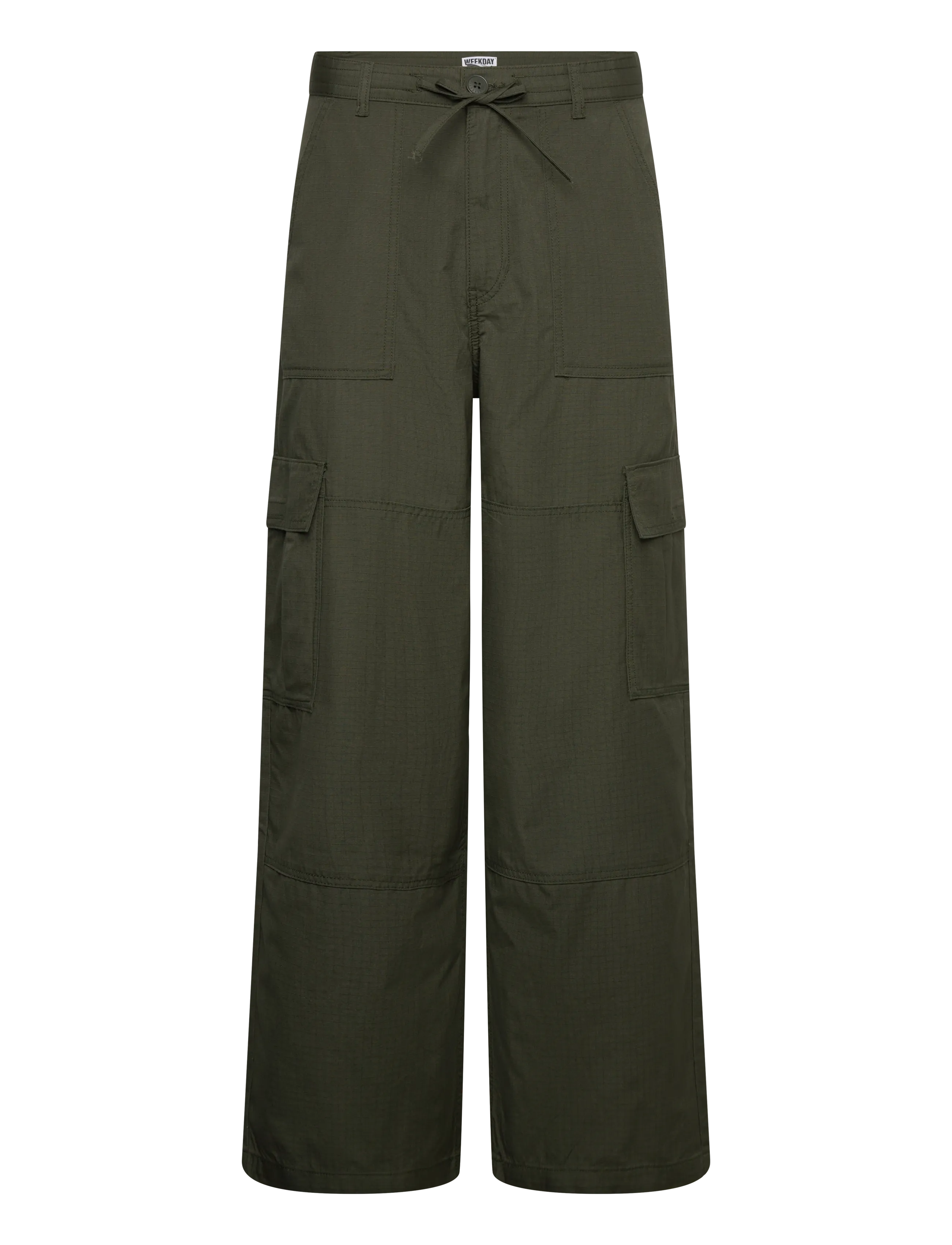 Weekday Loose Cargo Trousers, 54, Grün - Pants, Männerswear