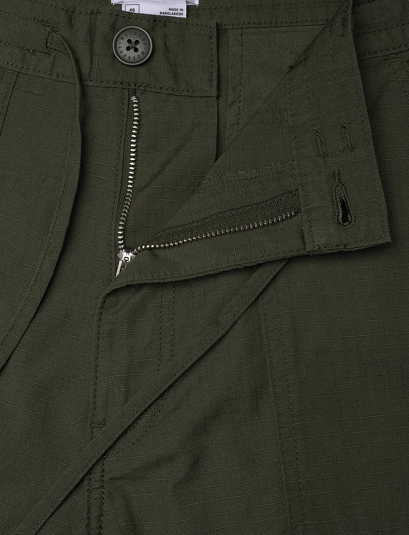 Weekday - Loose Cargo Trousers - cargohose - khaki green dark - 2