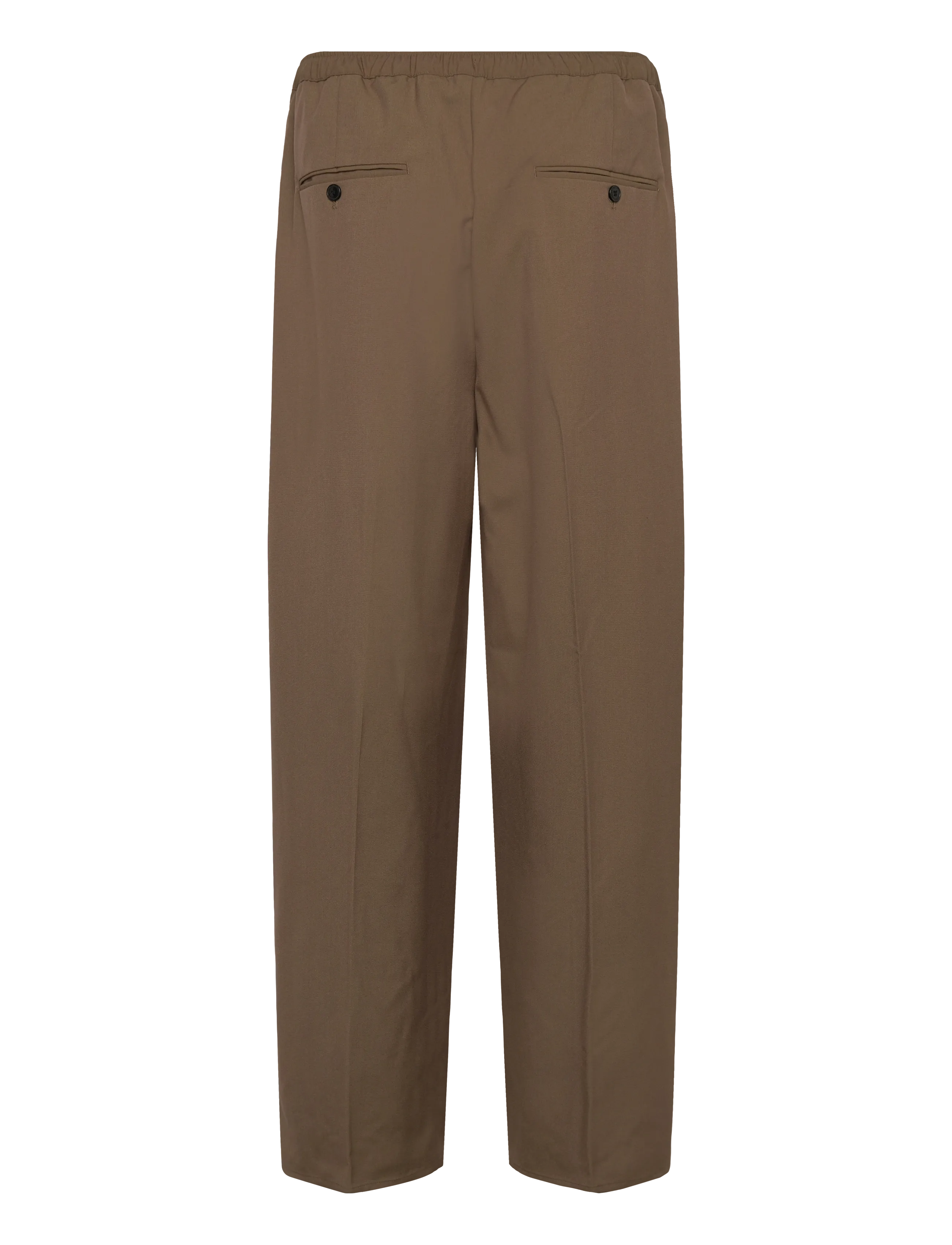 Weekday - Oversized Suit Trousers - anzugshosen - brown - 1