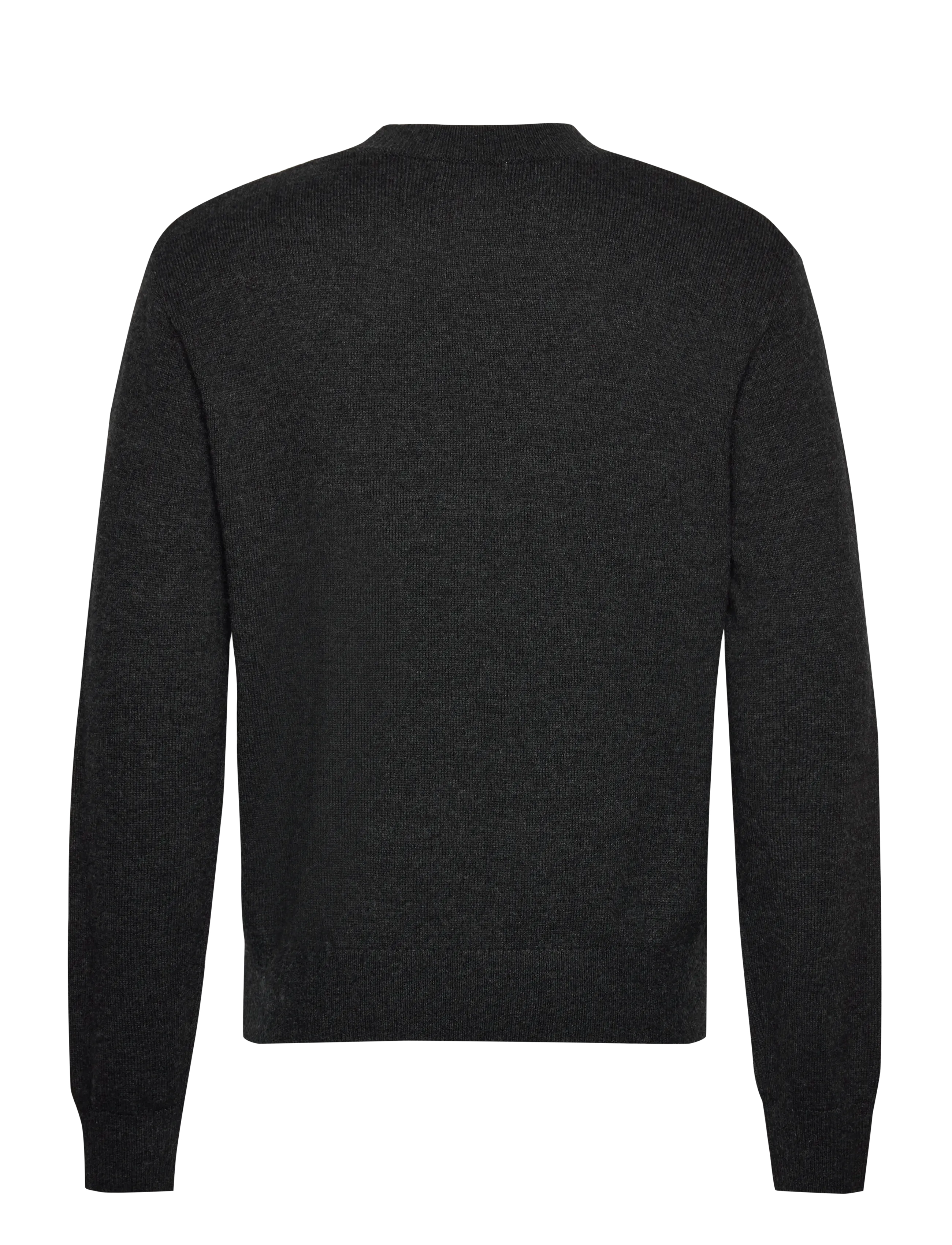 Weekday - Regular Woolblend Sweater - round necks - black - 1