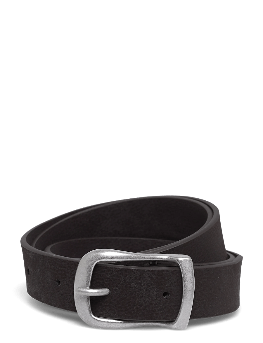 Weekday - Slim Faux Leather Belt - vabaajavööd - brown - 0