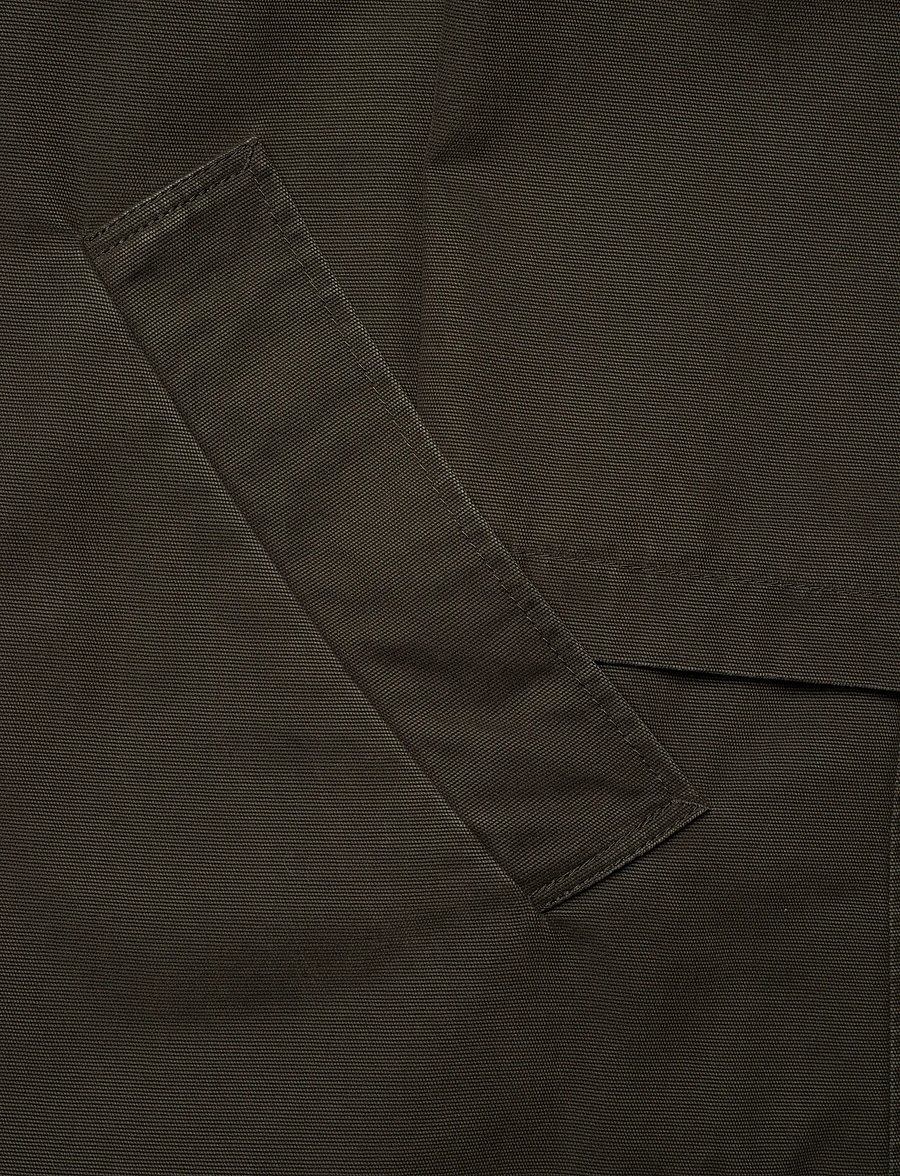 Weekday - Loose Fit Canvas Car Coat - talvejoped - grey dark - 3