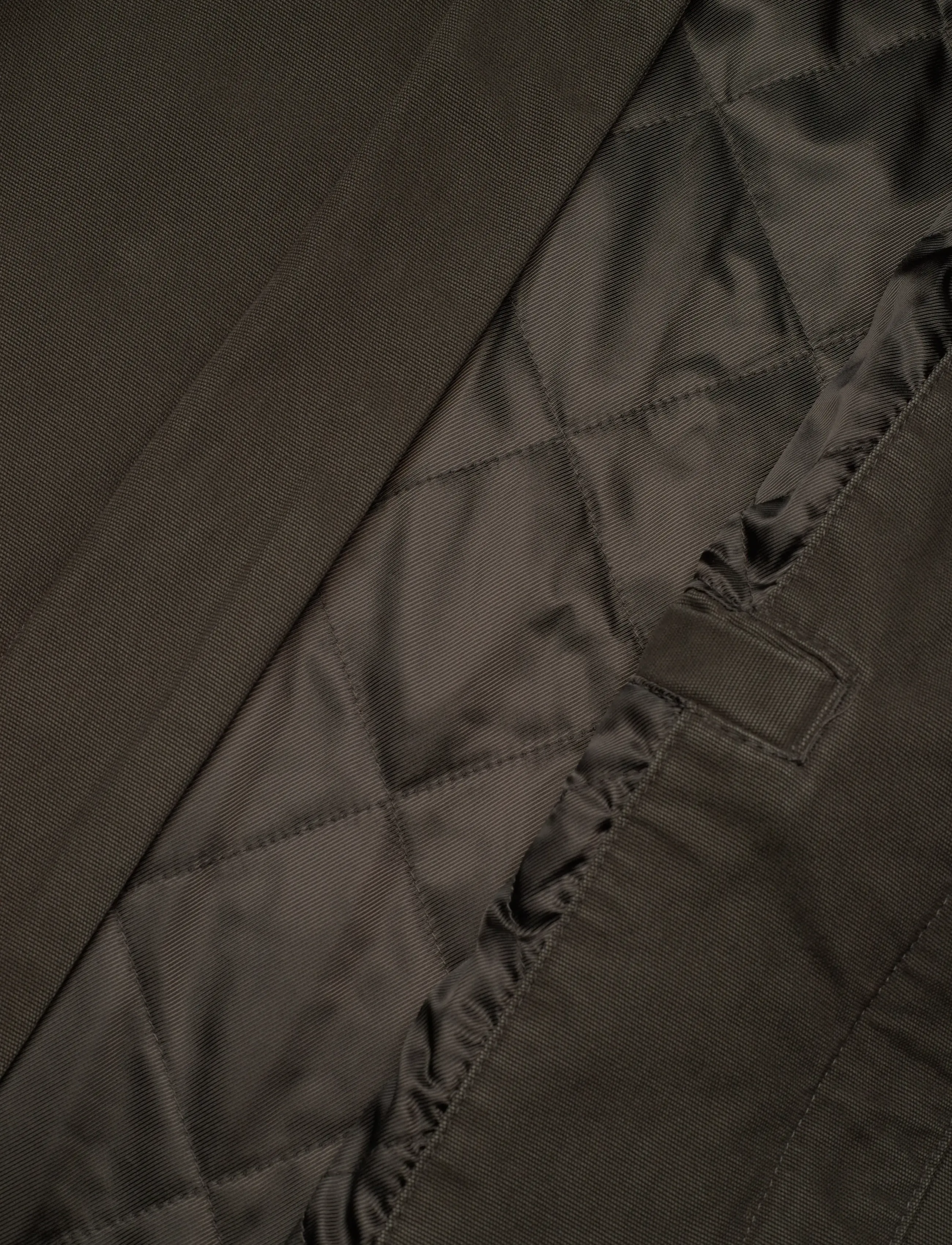 Weekday - Loose Fit Canvas Car Coat - winter jackets - grey dark - 4