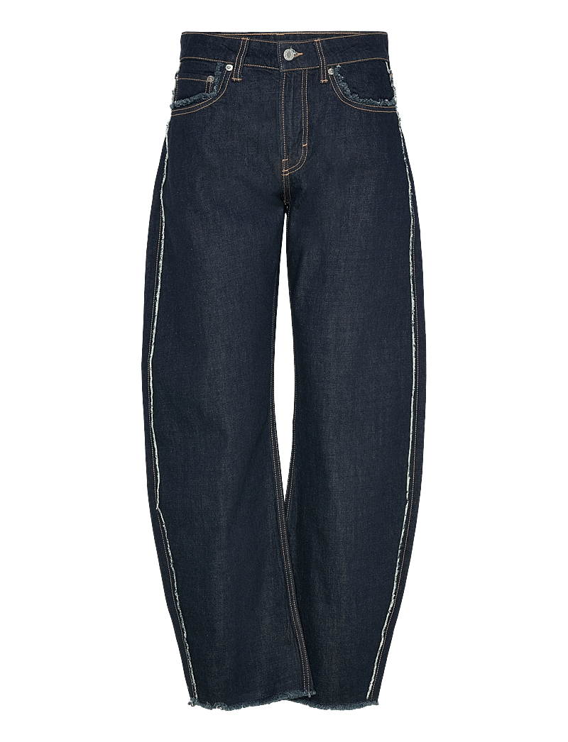 Weekday - Abell Mid Rise Regular Barrel Leg Jeans - barrel jeans - blue rinse - 0