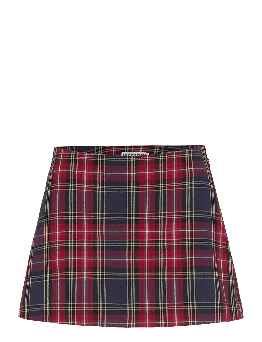 Weekday - Mini Skirt - short skirts - red check - 0