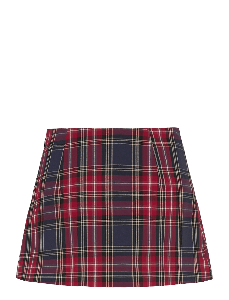 Weekday - Mini Skirt - short skirts - red check - 1