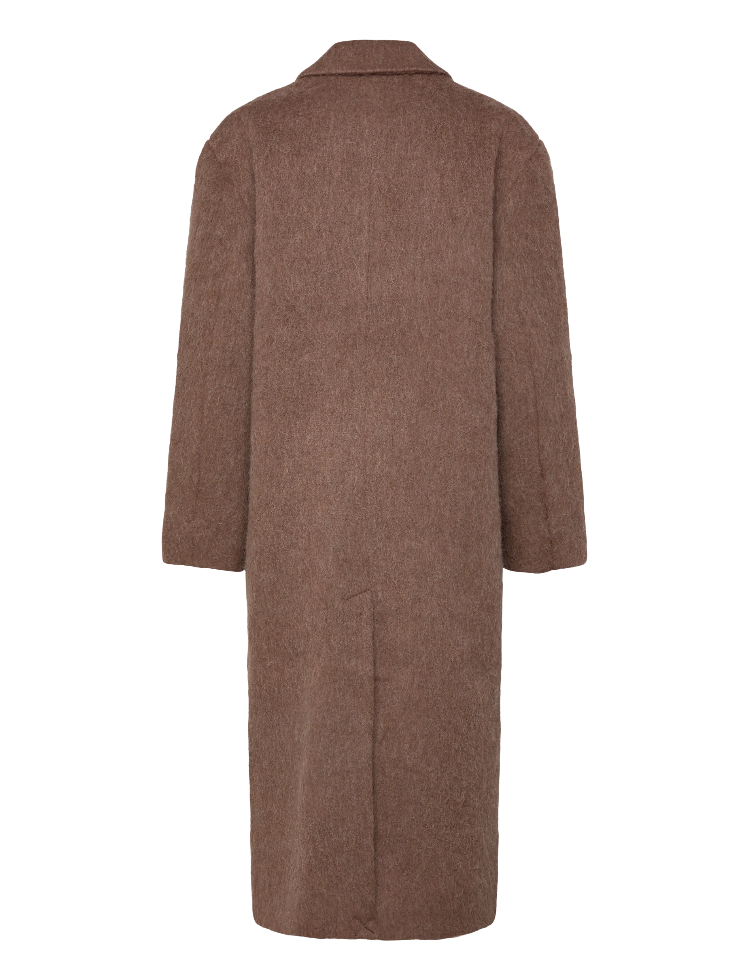 Oversized Wool Blend Coat 2