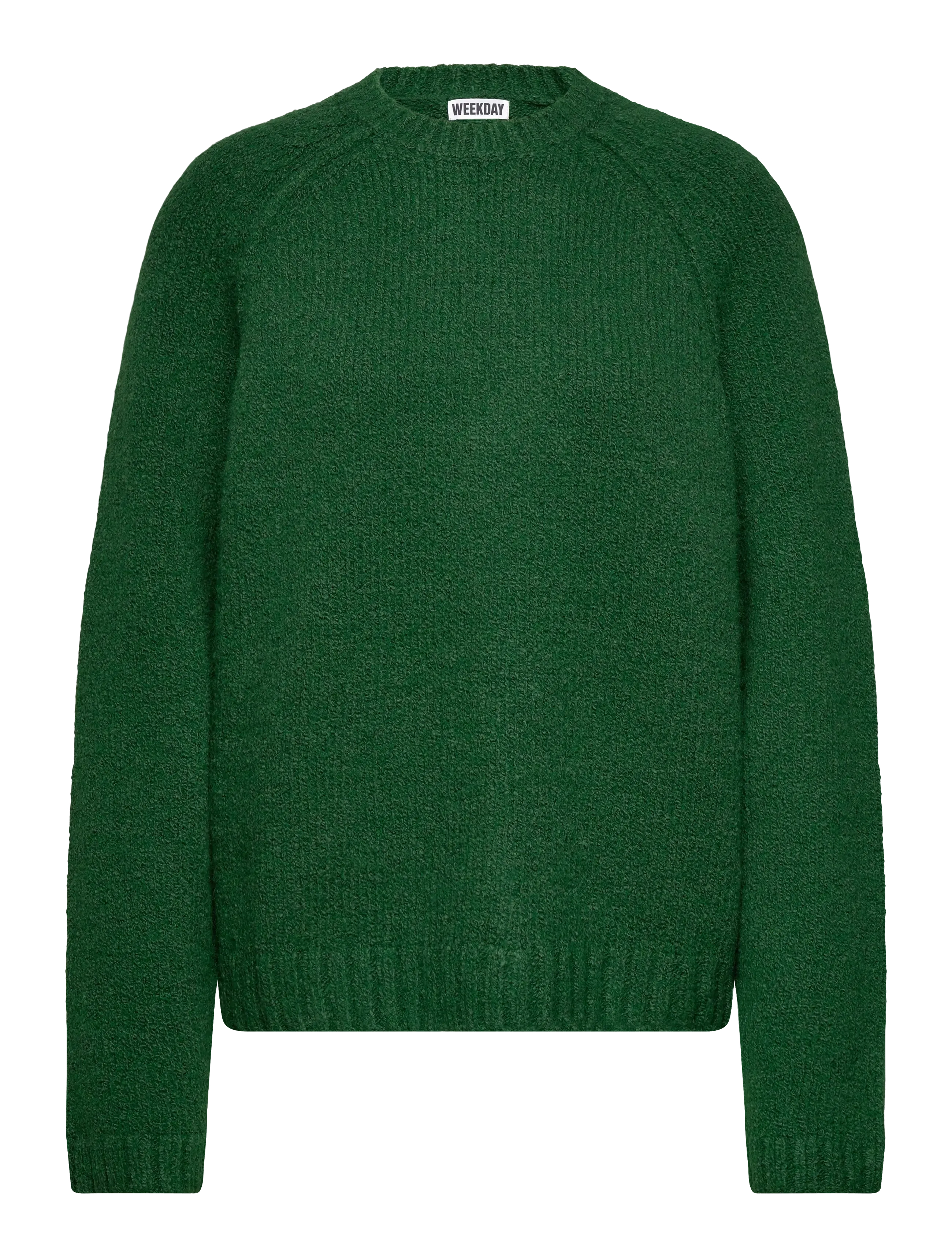 Weekday Relaxed Knitted Sweater, XS, Knitwear, Grün - Jumpers, Frauen