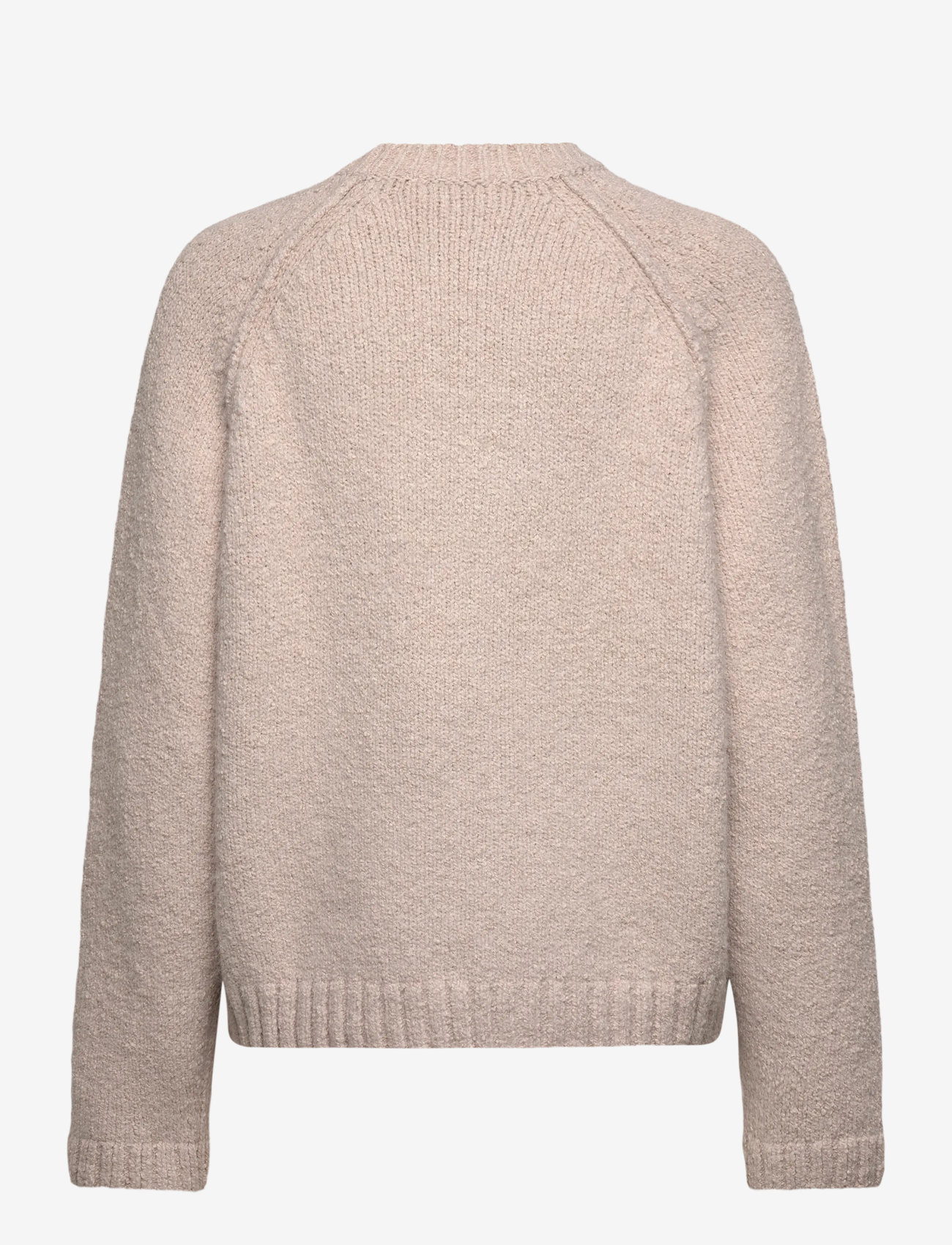 Weekday - Relaxed Knitted Sweater - pullover - light mole - 1