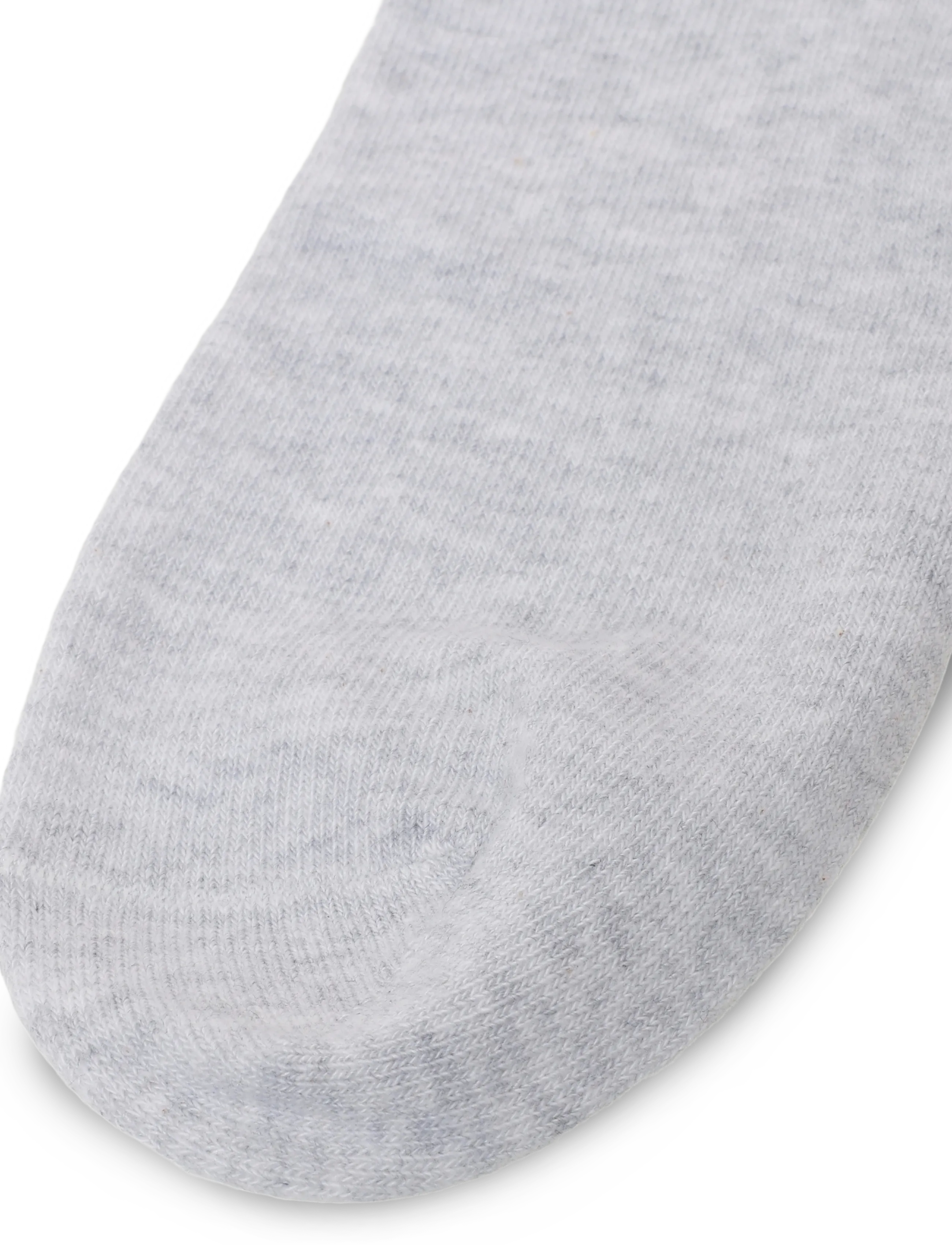 Weekday - 3-pack Ribbed Sporty Crew Socks - grey melange dusty l - 2